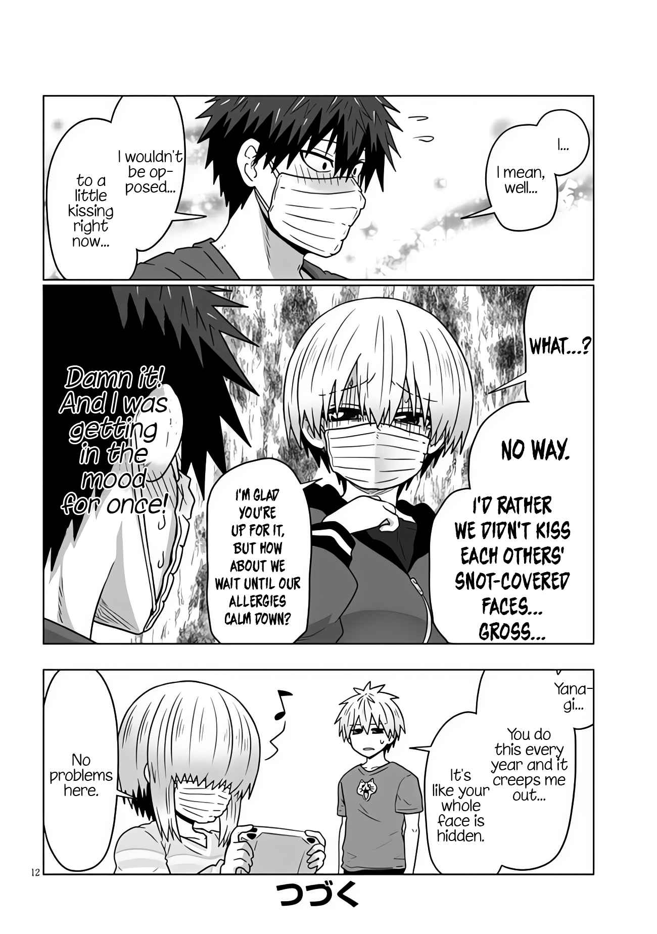 Uzaki-Chan Wa Asobitai! Chapter 97 page 12