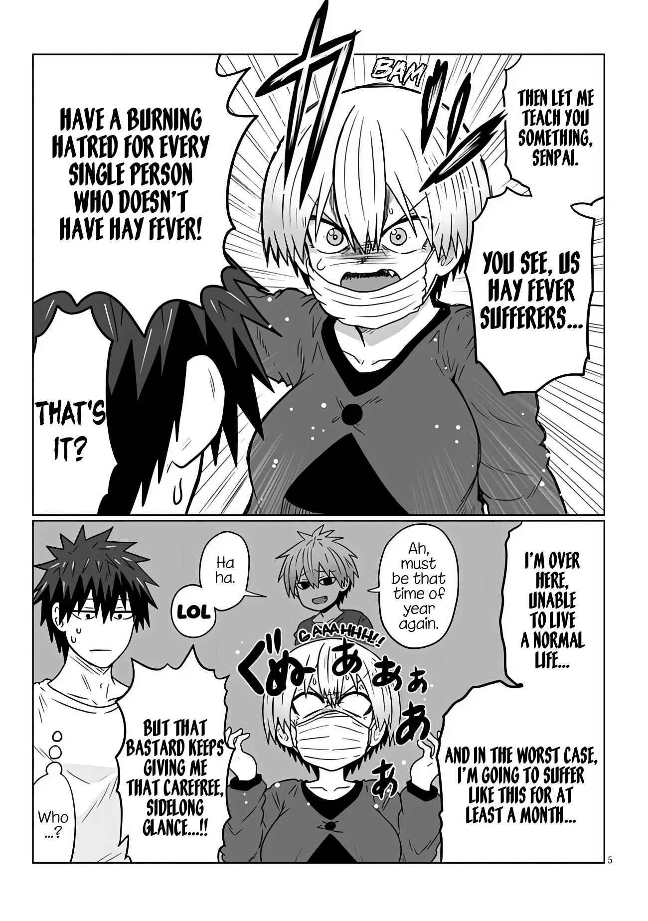 Uzaki-Chan Wa Asobitai! Chapter 97 page 5