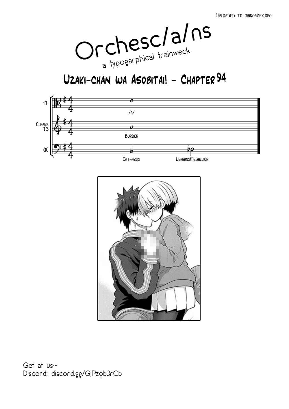 Uzaki-Chan Wa Asobitai! Chapter 94 page 13