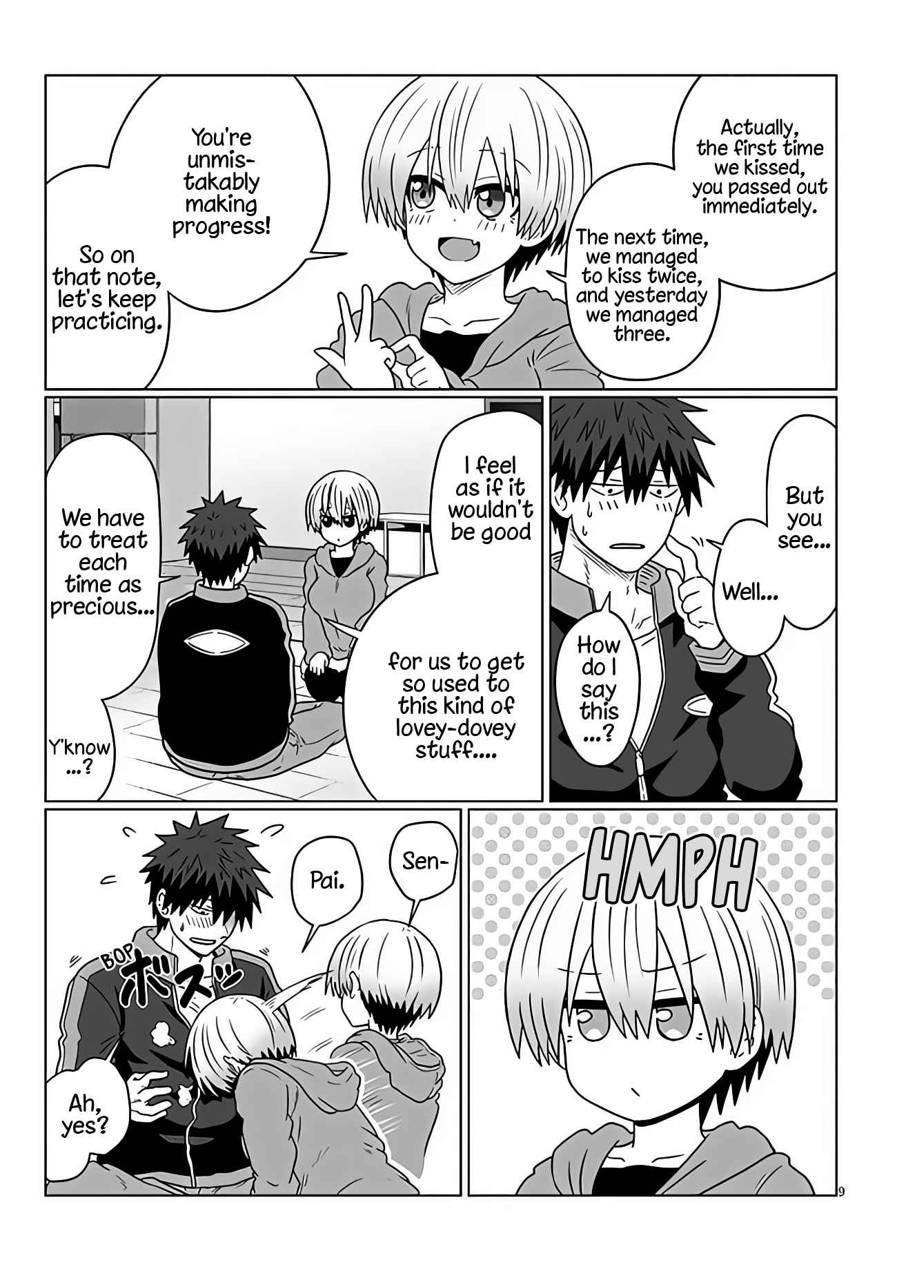 Uzaki-Chan Wa Asobitai! Chapter 94 page 9