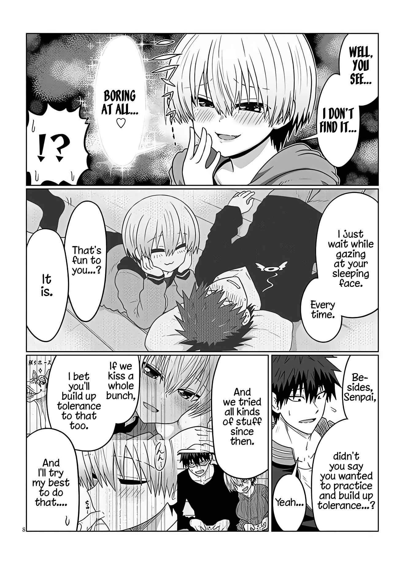 Uzaki-Chan Wa Asobitai! Chapter 94 page 8