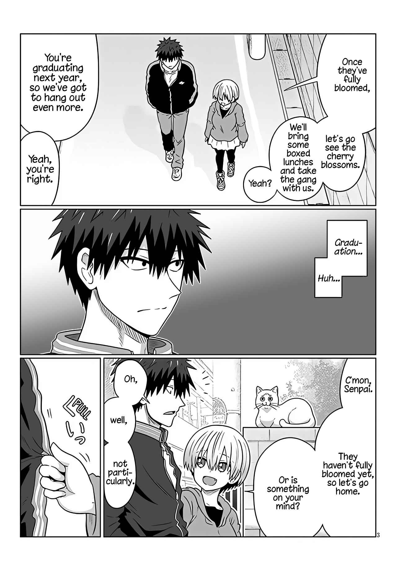 Uzaki-Chan Wa Asobitai! Chapter 94 page 3
