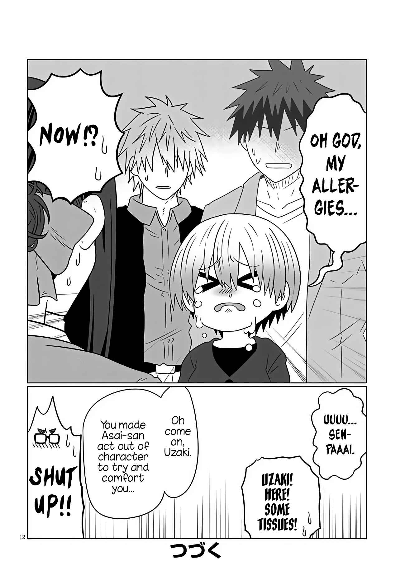 Uzaki-Chan Wa Asobitai! Chapter 95 page 12