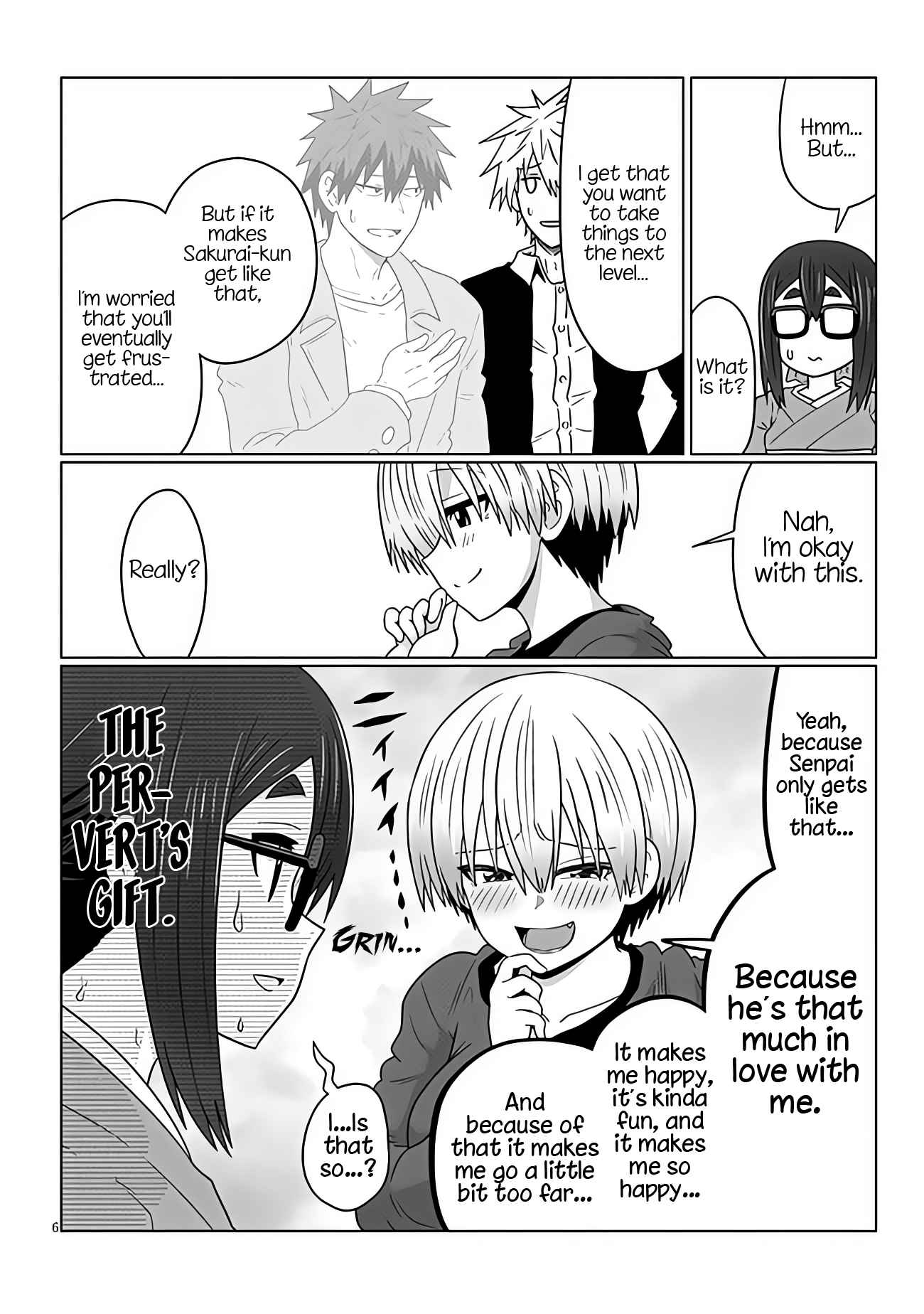 Uzaki-Chan Wa Asobitai! Chapter 95 page 6