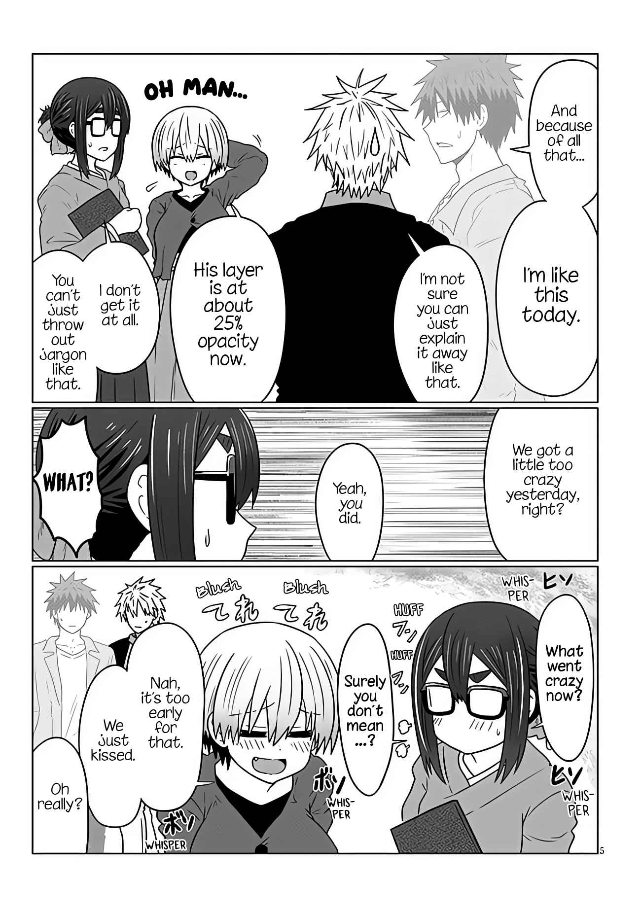 Uzaki-Chan Wa Asobitai! Chapter 95 page 5