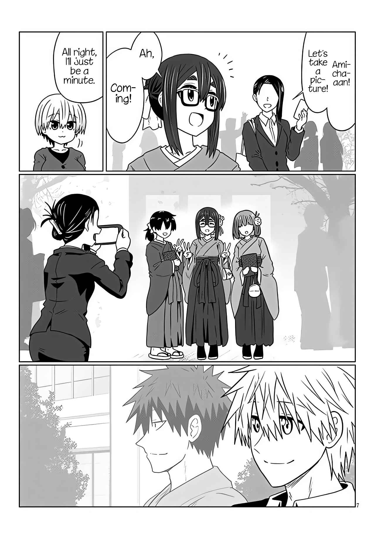 Uzaki-Chan Wa Asobitai! Chapter 95 page 7