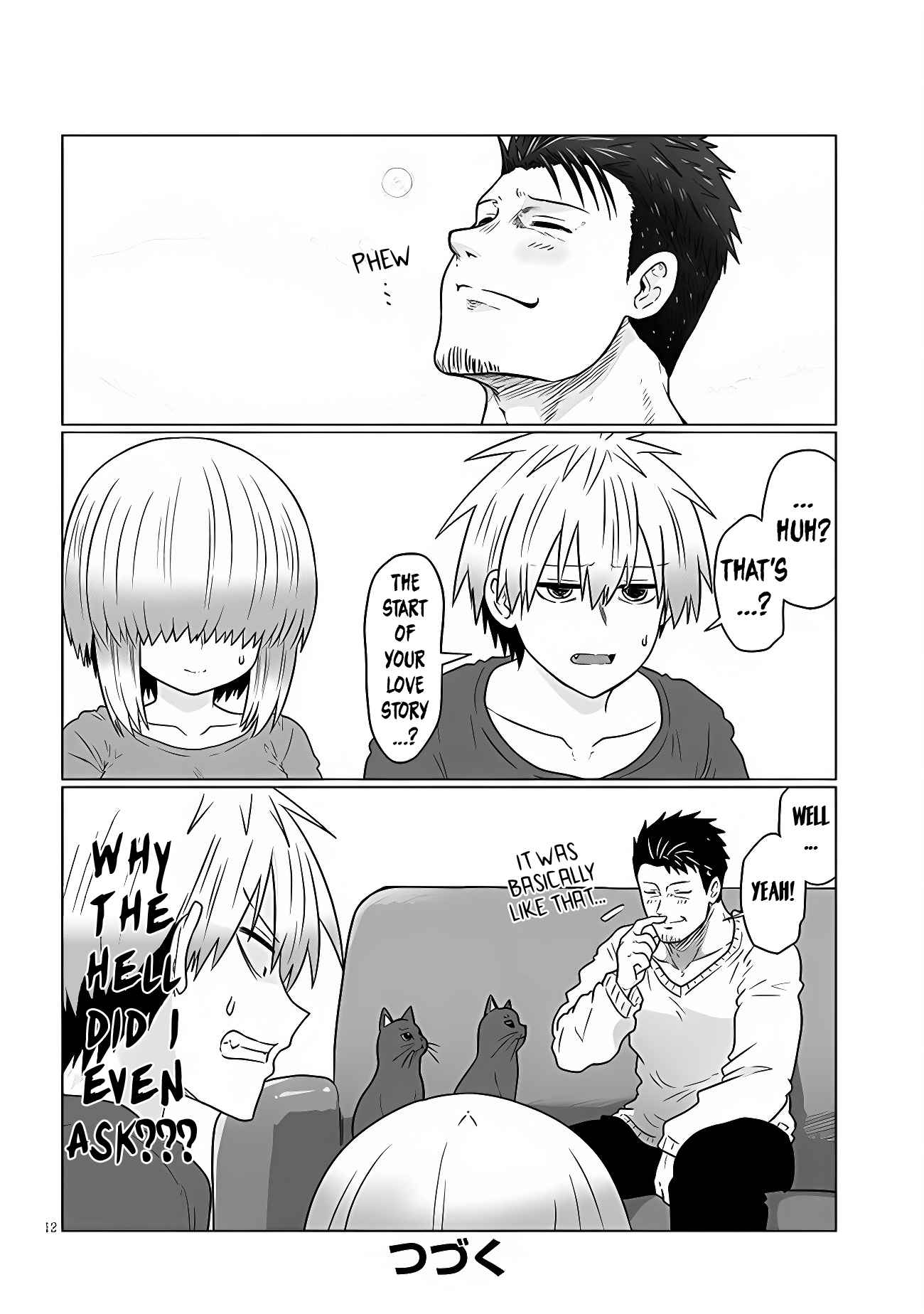 Uzaki-Chan Wa Asobitai! Chapter 99 page 12