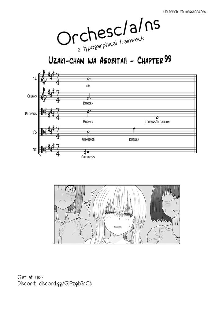 Uzaki-Chan Wa Asobitai! Chapter 99 page 13
