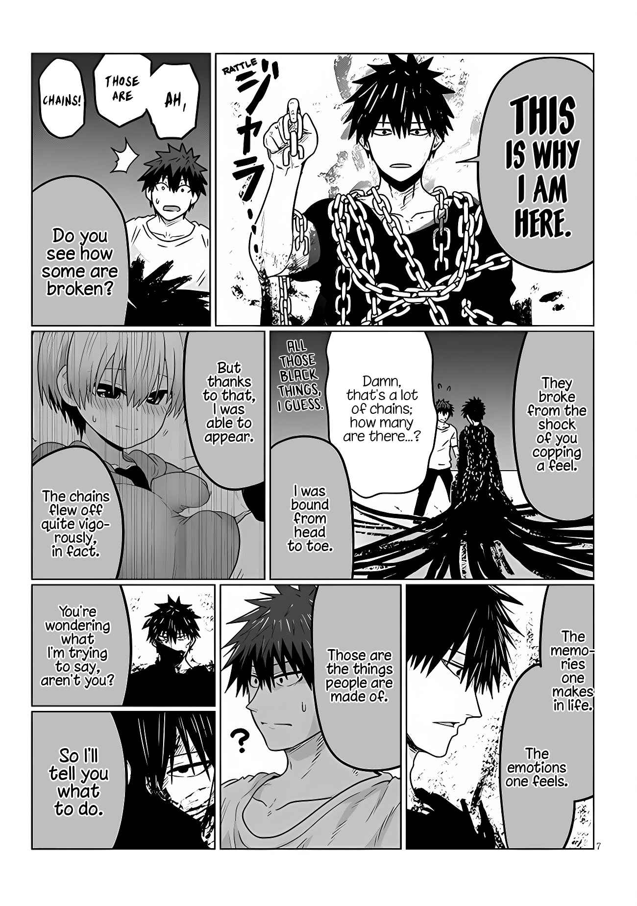 Uzaki-Chan Wa Asobitai! Chapter 101 page 7