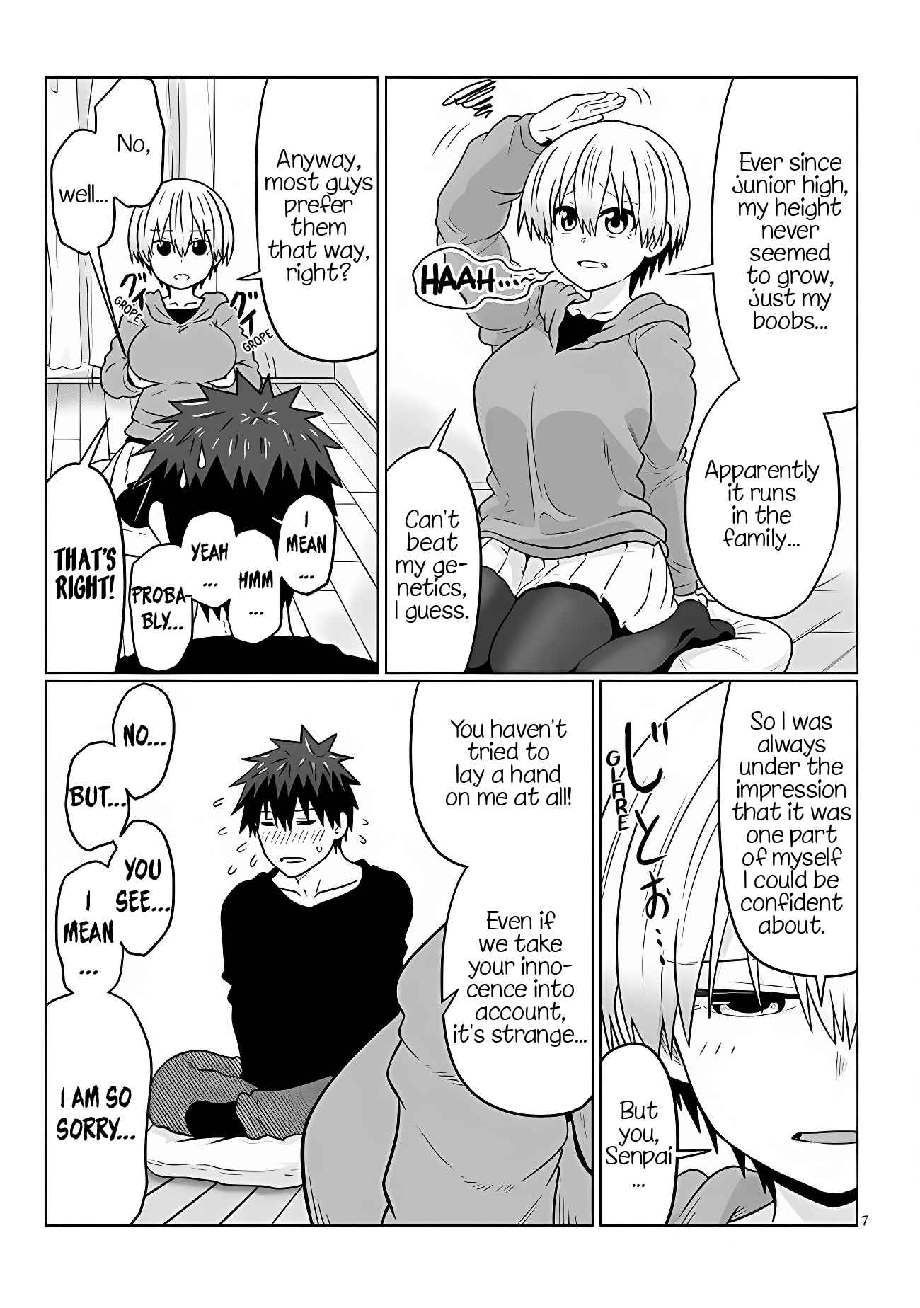 Uzaki-Chan Wa Asobitai! Chapter 100 page 6