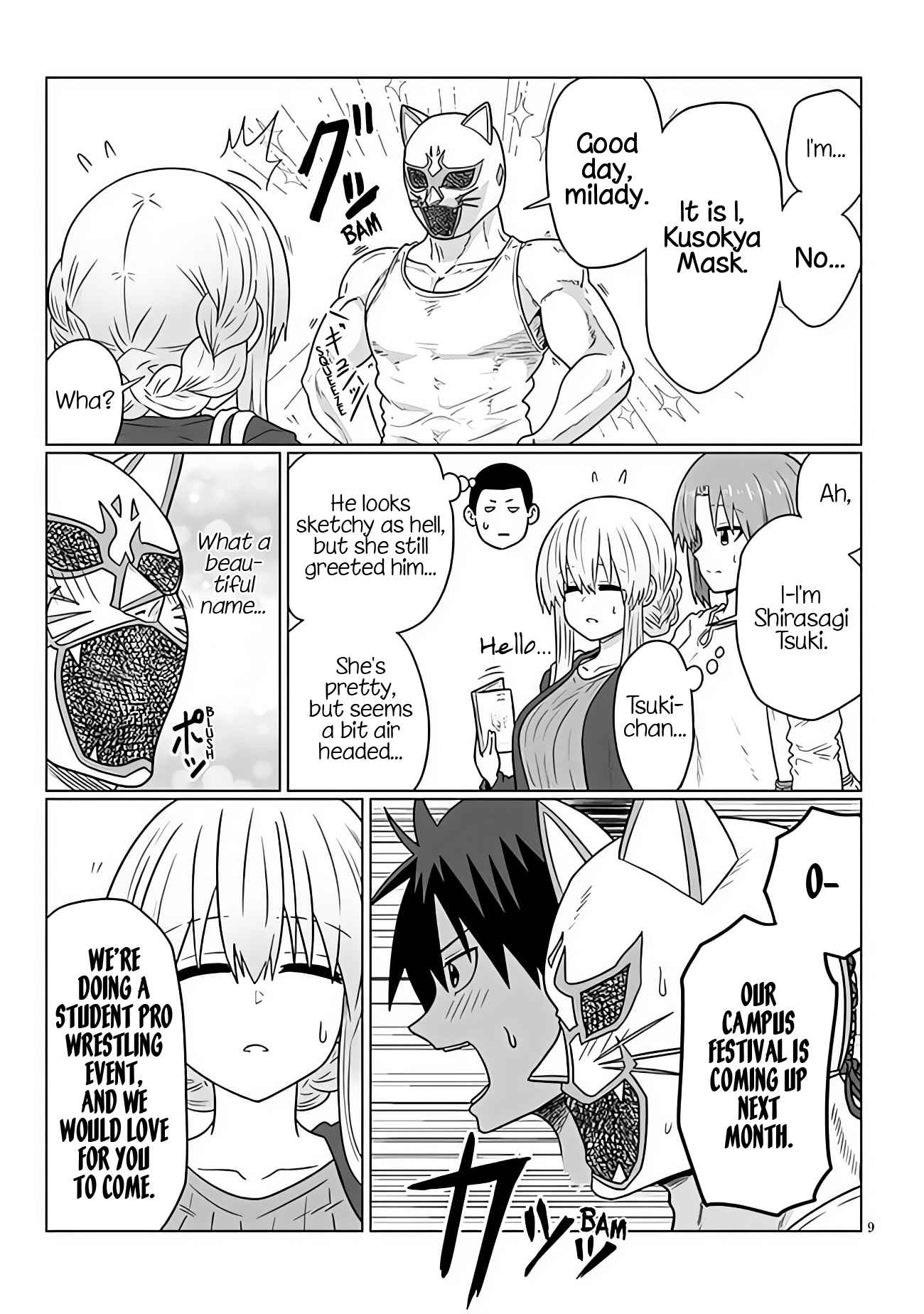 Uzaki-Chan Wa Asobitai! Chapter 98 page 9