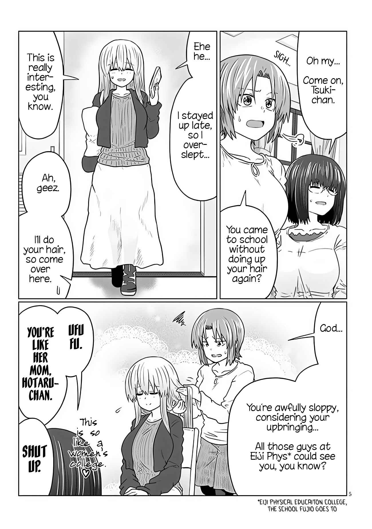 Uzaki-Chan Wa Asobitai! Chapter 98 page 5