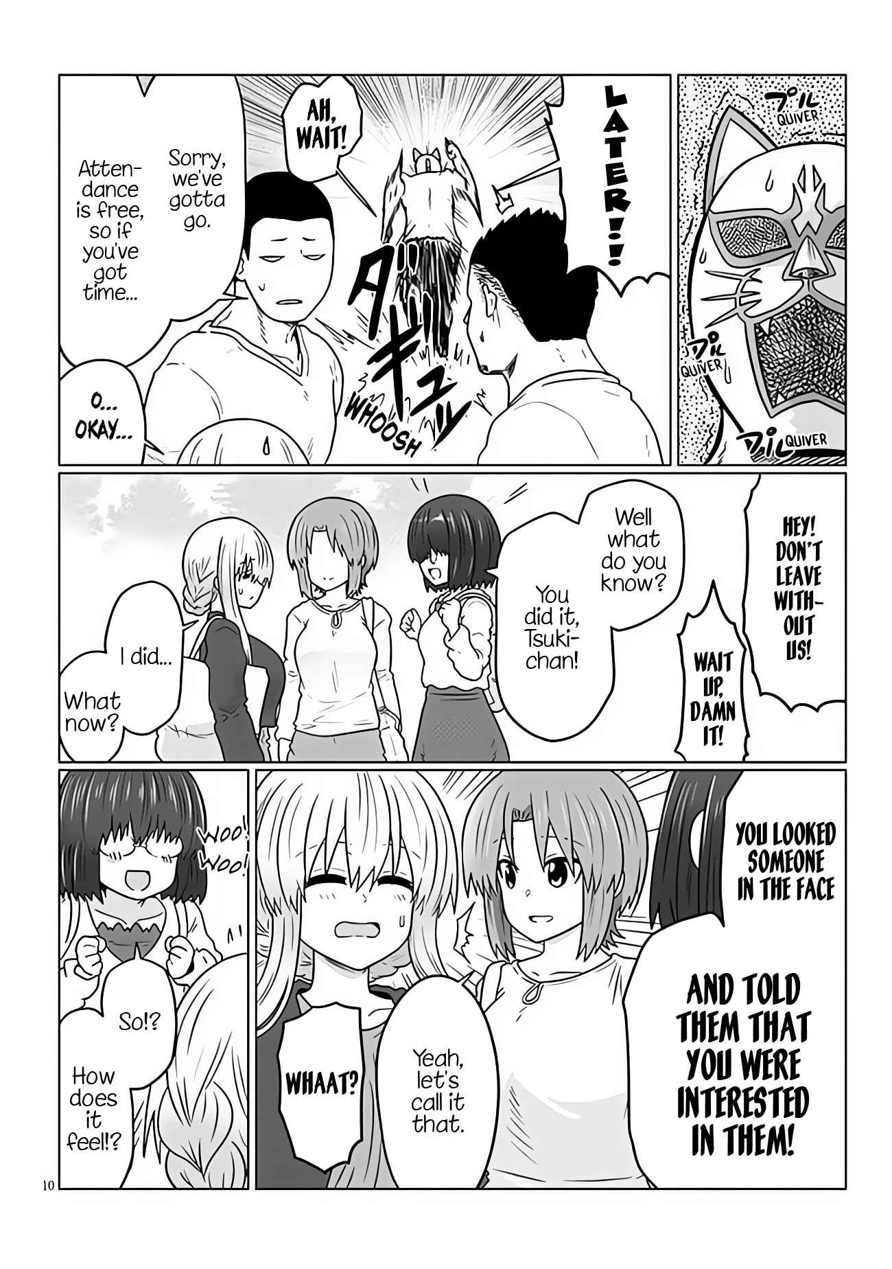Uzaki-Chan Wa Asobitai! Chapter 98 page 10
