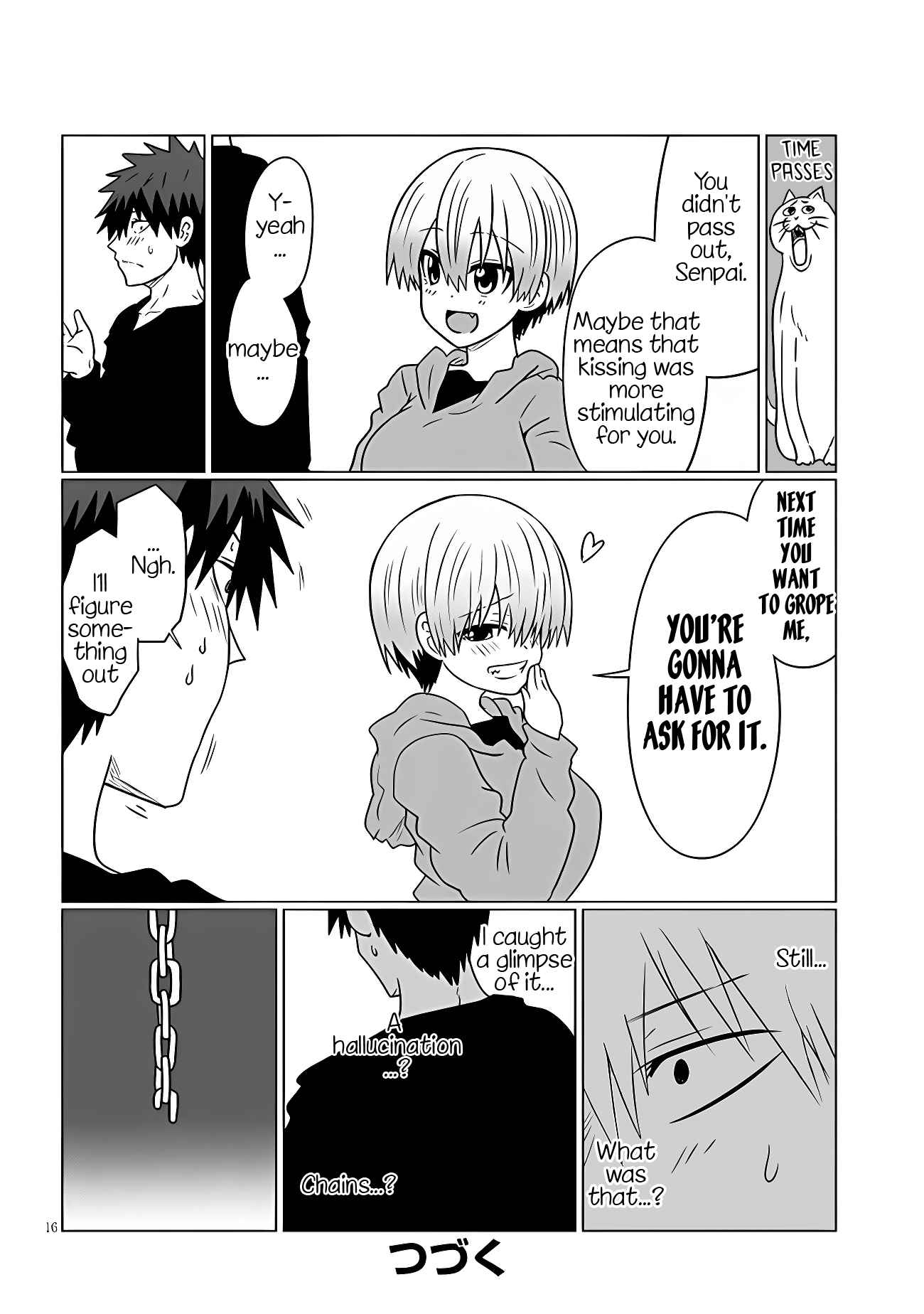 Uzaki-Chan Wa Asobitai! Chapter 100 page 15