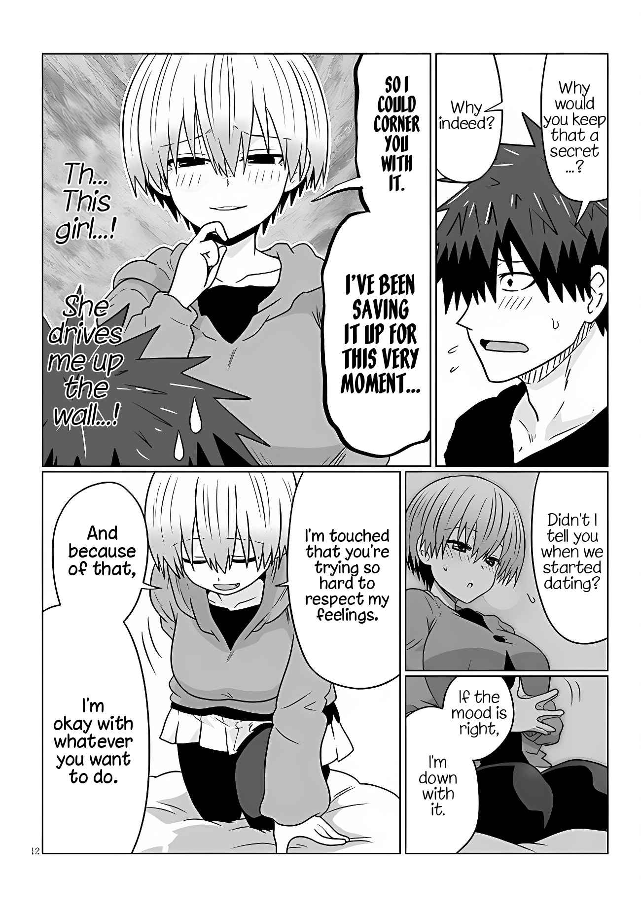 Uzaki-Chan Wa Asobitai! Chapter 100 page 11