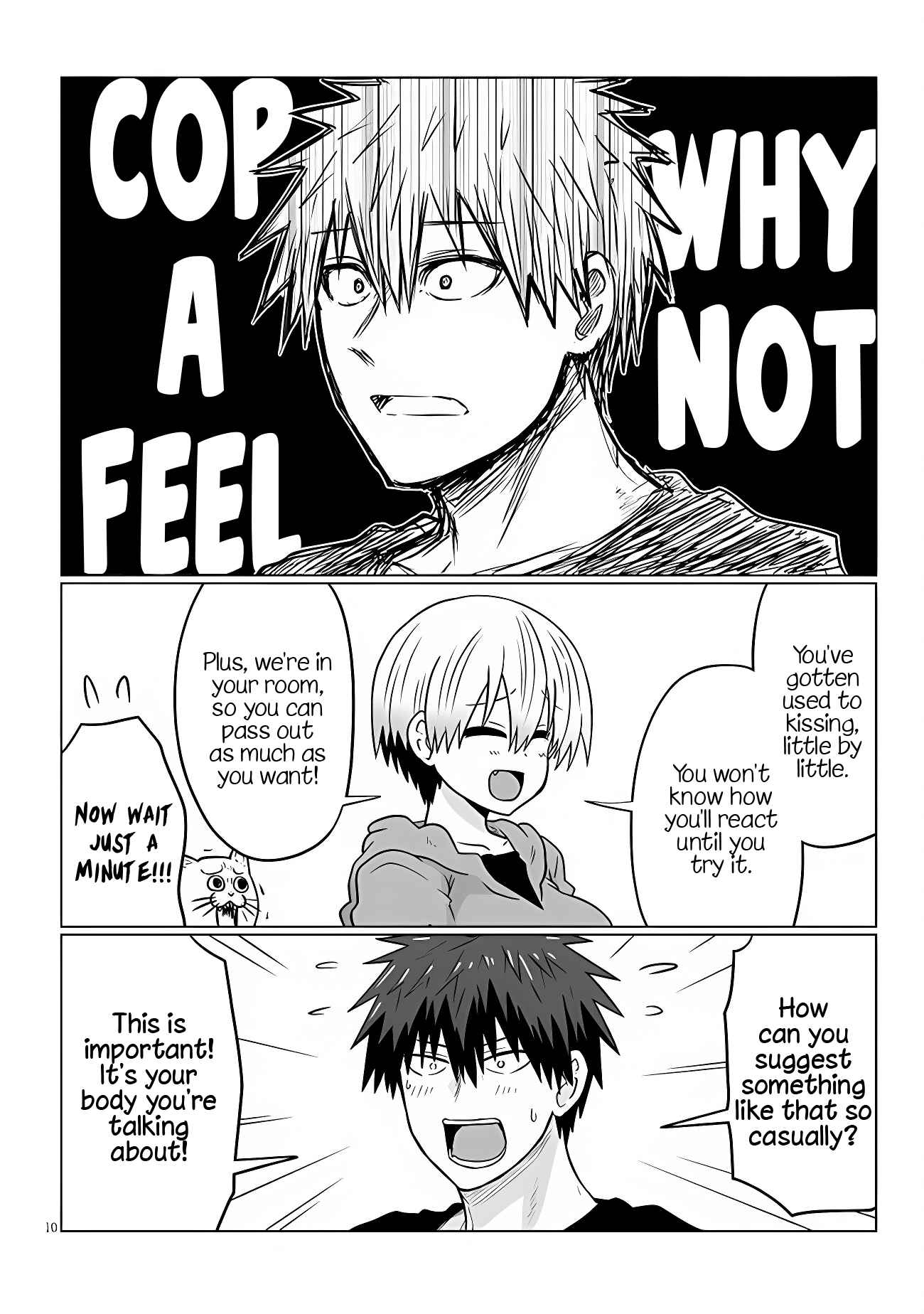 Uzaki-Chan Wa Asobitai! Chapter 100 page 9