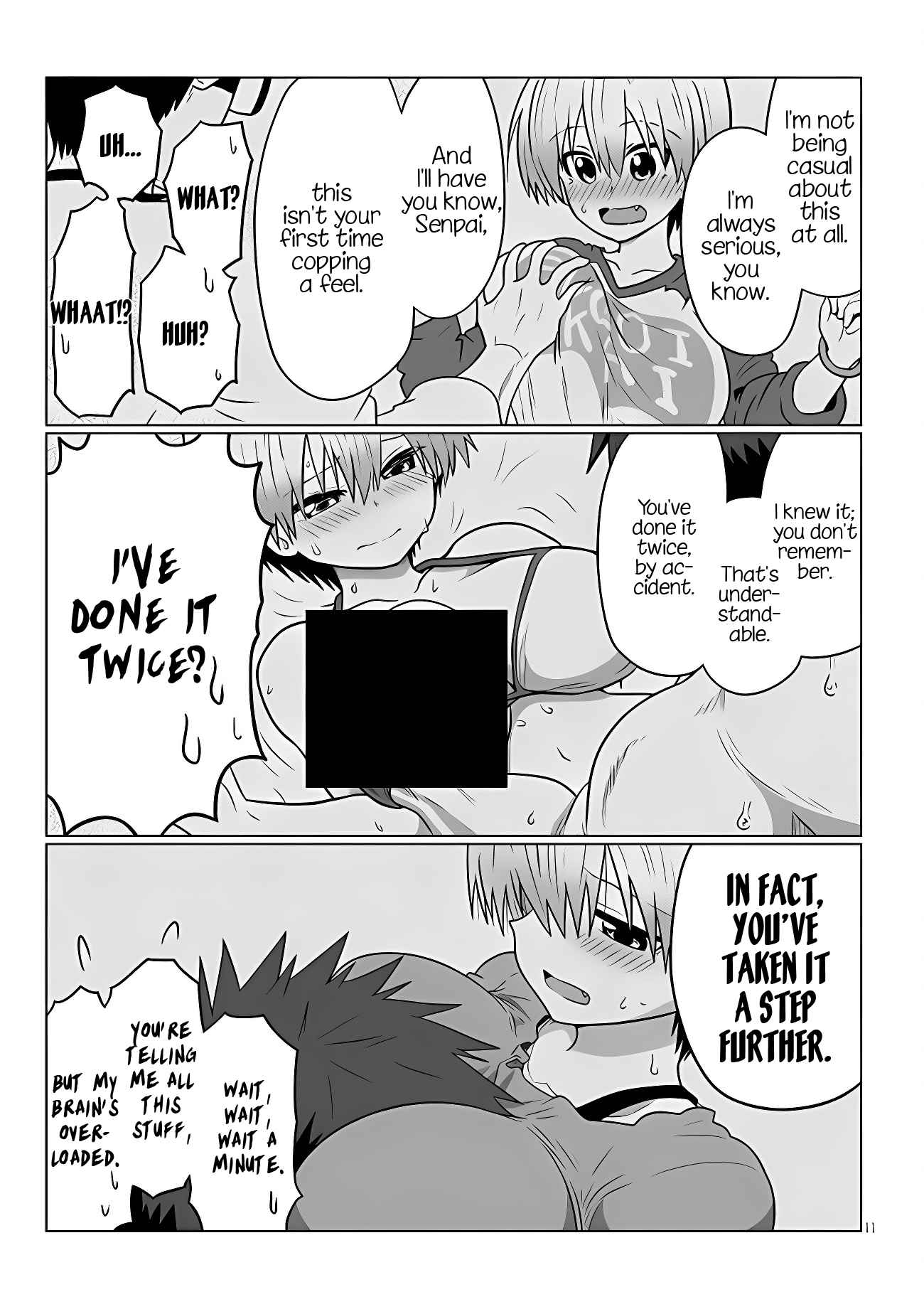 Uzaki-Chan Wa Asobitai! Chapter 100 page 10