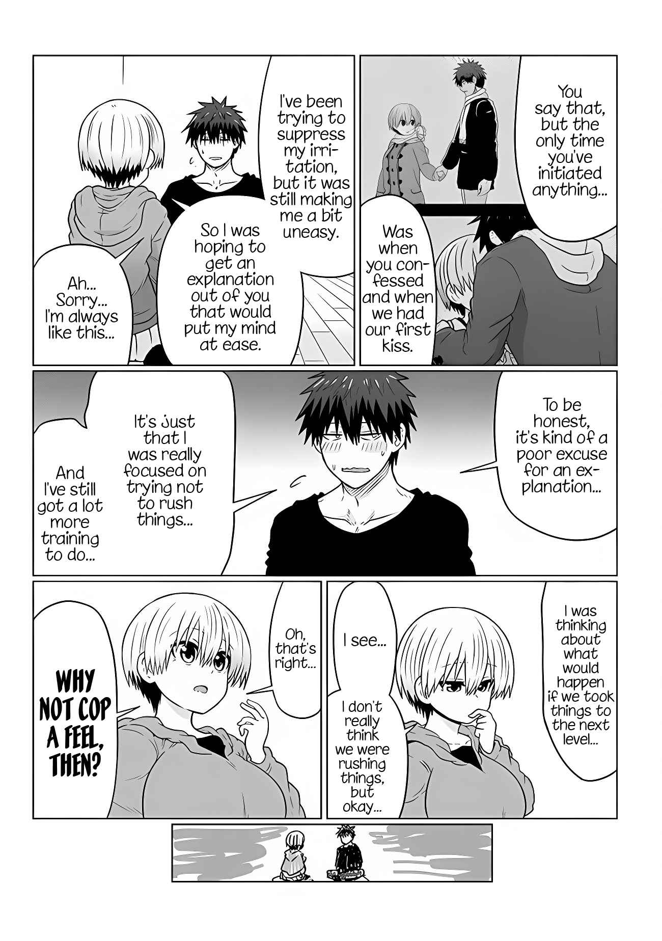 Uzaki-Chan Wa Asobitai! Chapter 100 page 8