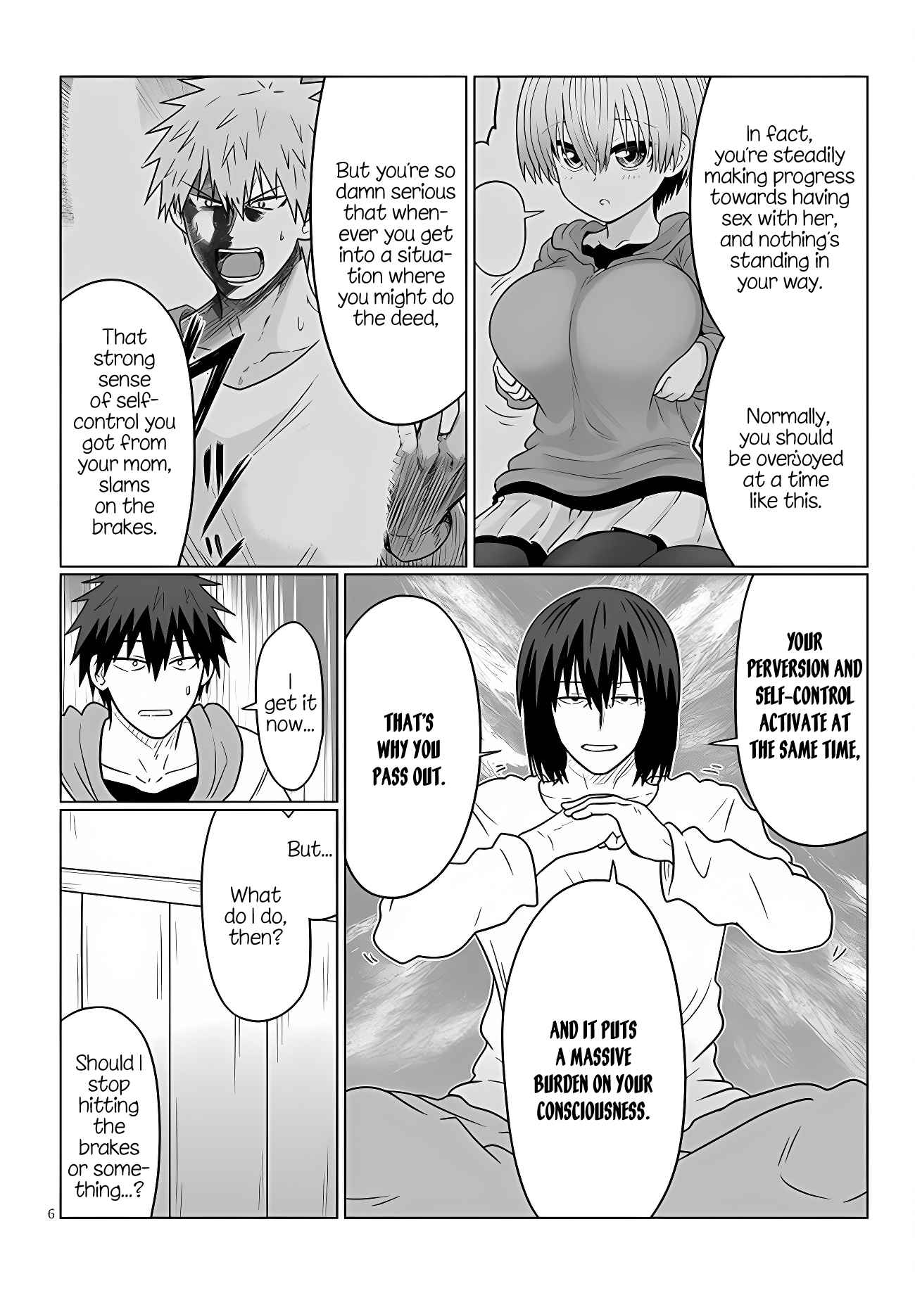 Uzaki-Chan Wa Asobitai! Chapter 103 page 6