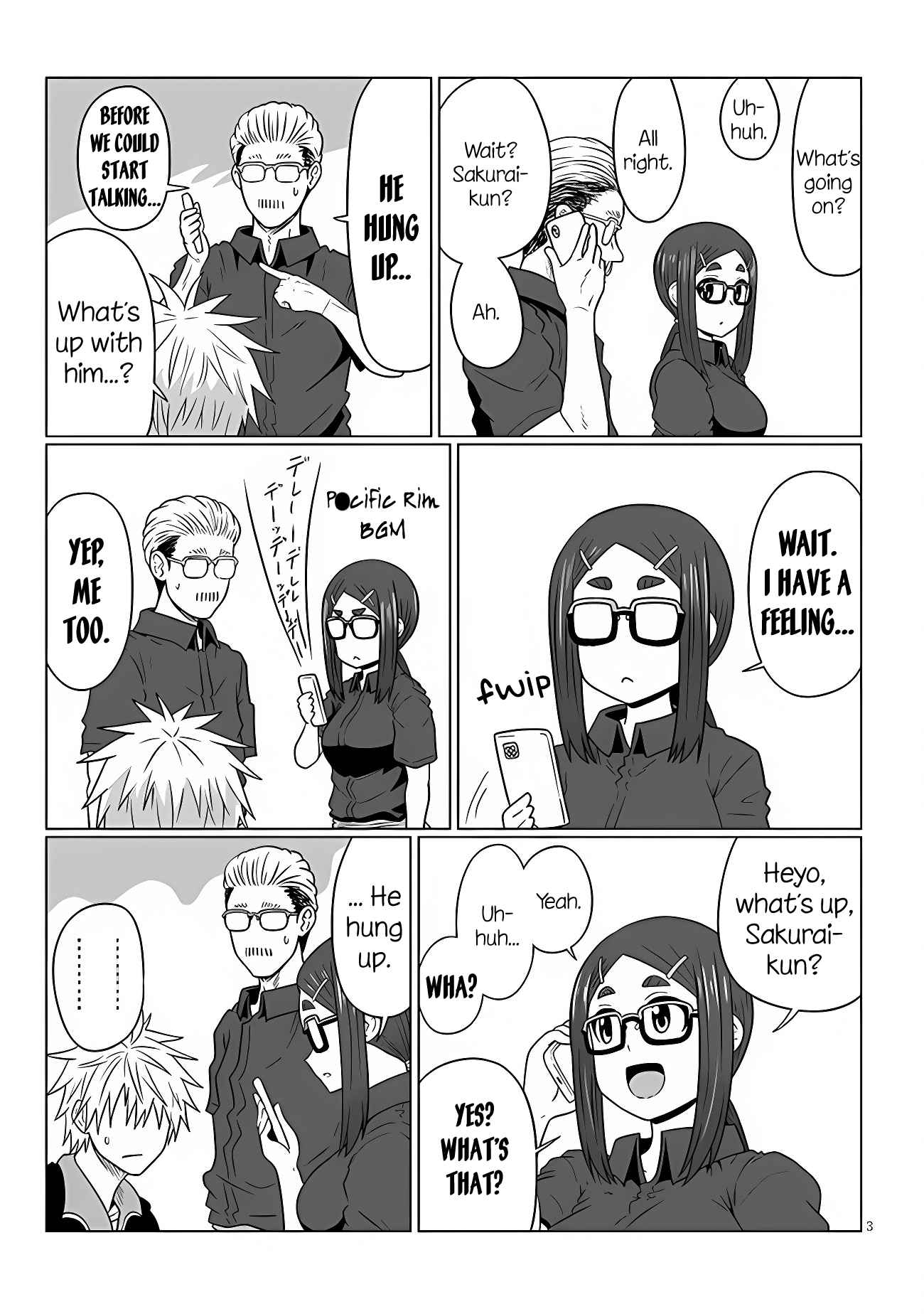 Uzaki-Chan Wa Asobitai! Chapter 102 page 3