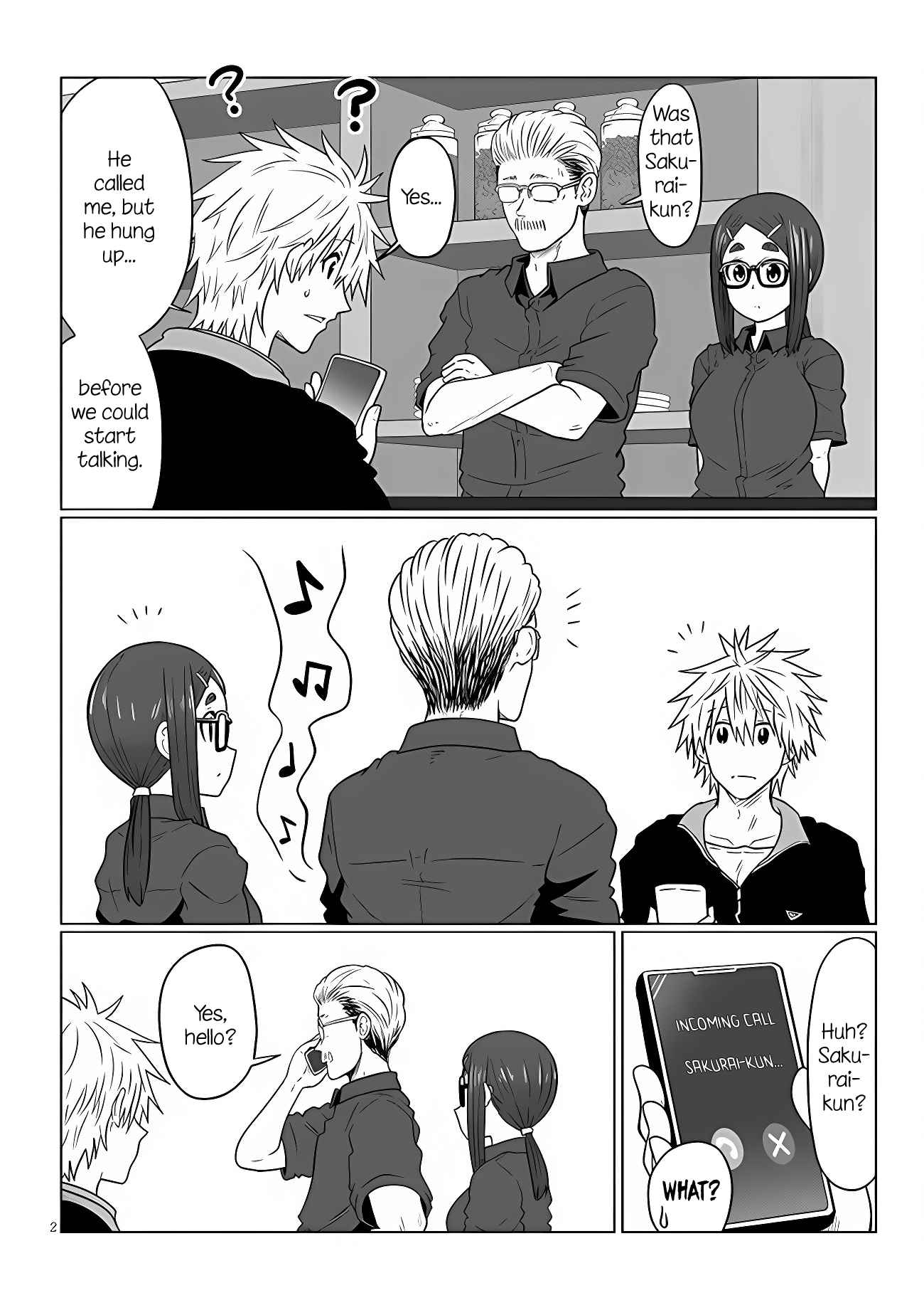 Uzaki-Chan Wa Asobitai! Chapter 102 page 2