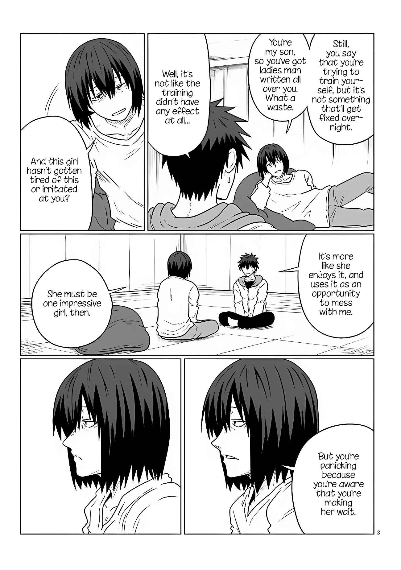 Uzaki-Chan Wa Asobitai! Chapter 103 page 3