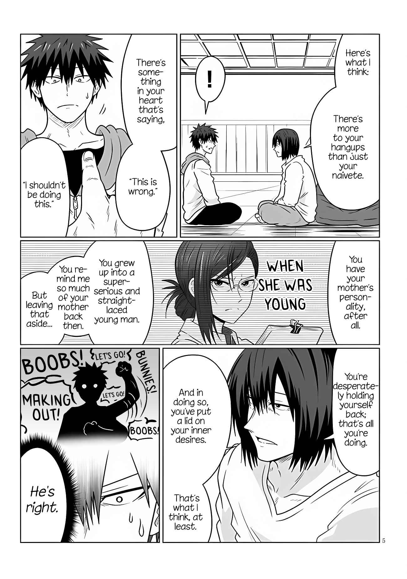 Uzaki-Chan Wa Asobitai! Chapter 103 page 5