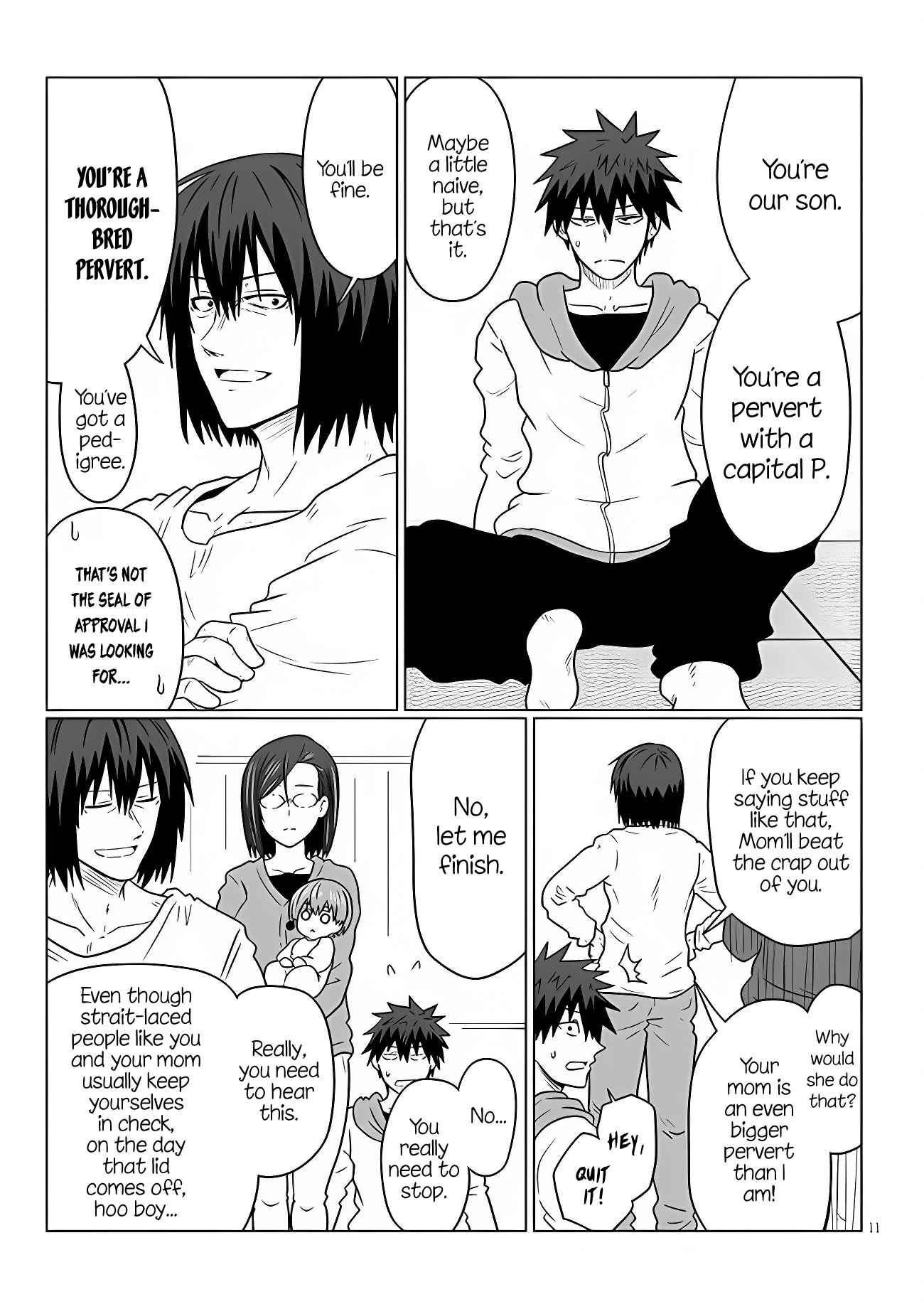 Uzaki-Chan Wa Asobitai! Chapter 103 page 11