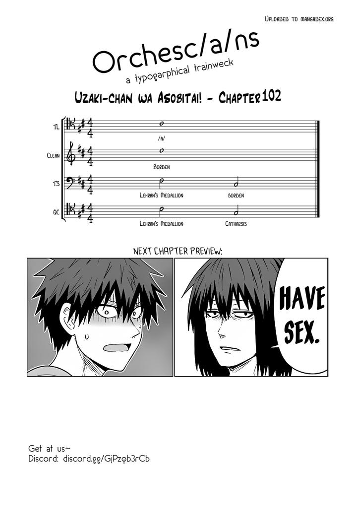 Uzaki-Chan Wa Asobitai! Chapter 102 page 13