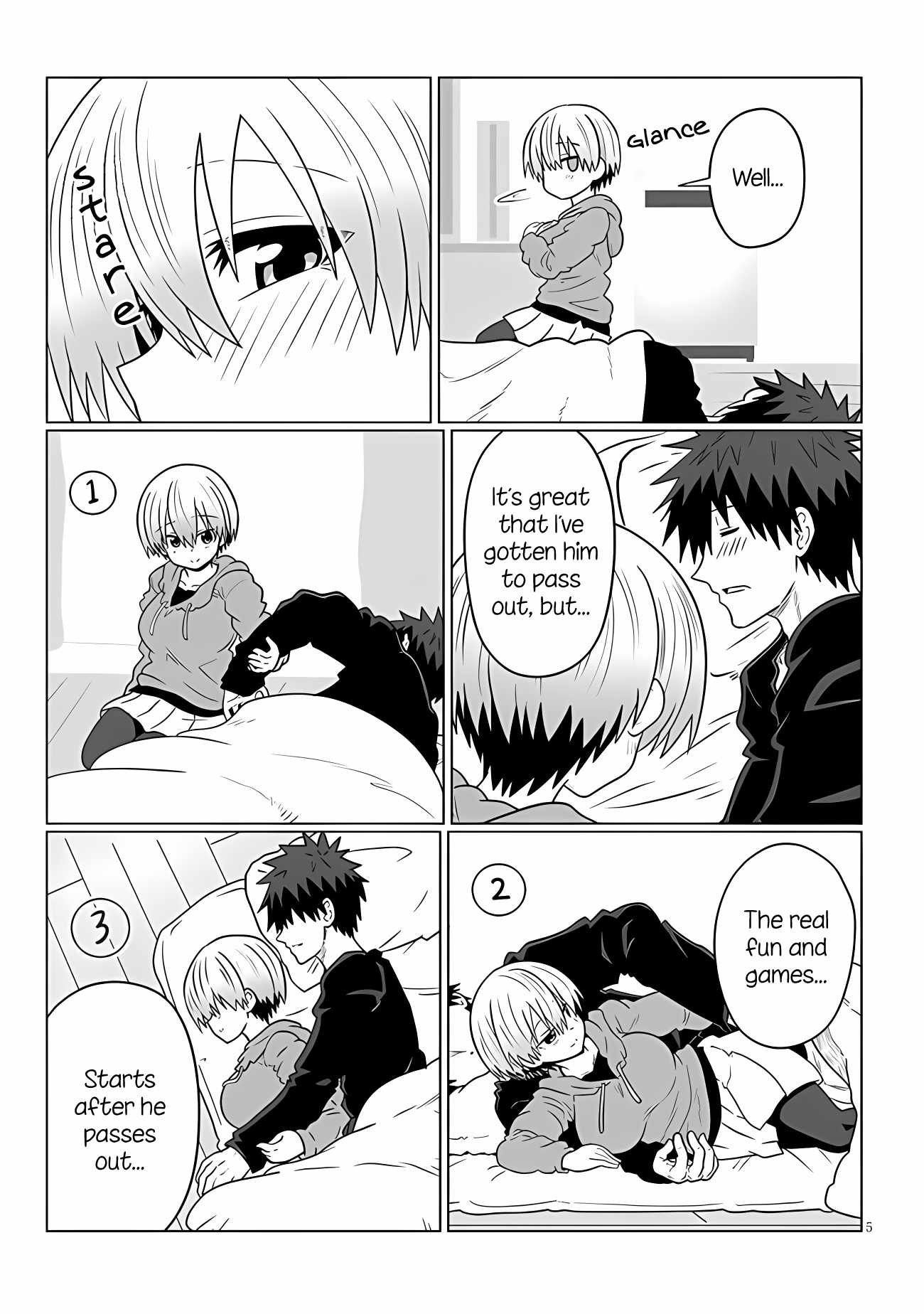 Uzaki-Chan Wa Asobitai! Chapter 104 page 5