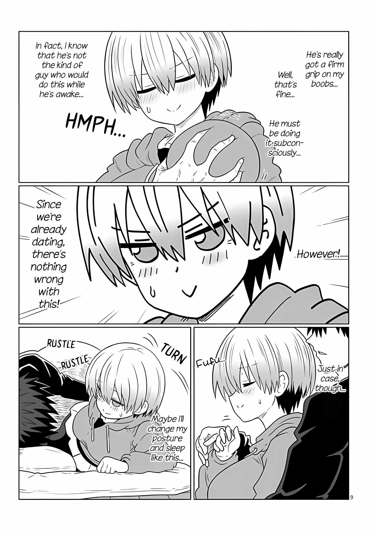 Uzaki-Chan Wa Asobitai! Chapter 104 page 9