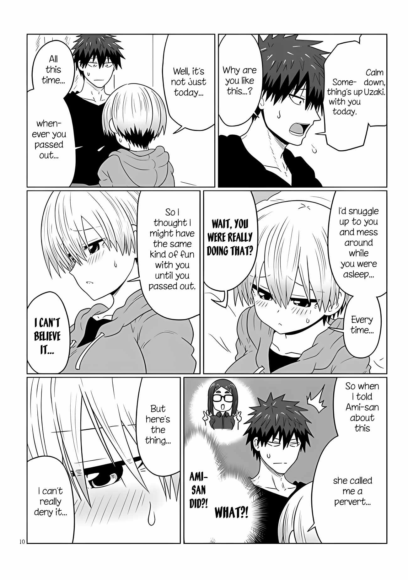 Uzaki-Chan Wa Asobitai! Chapter 105 page 10