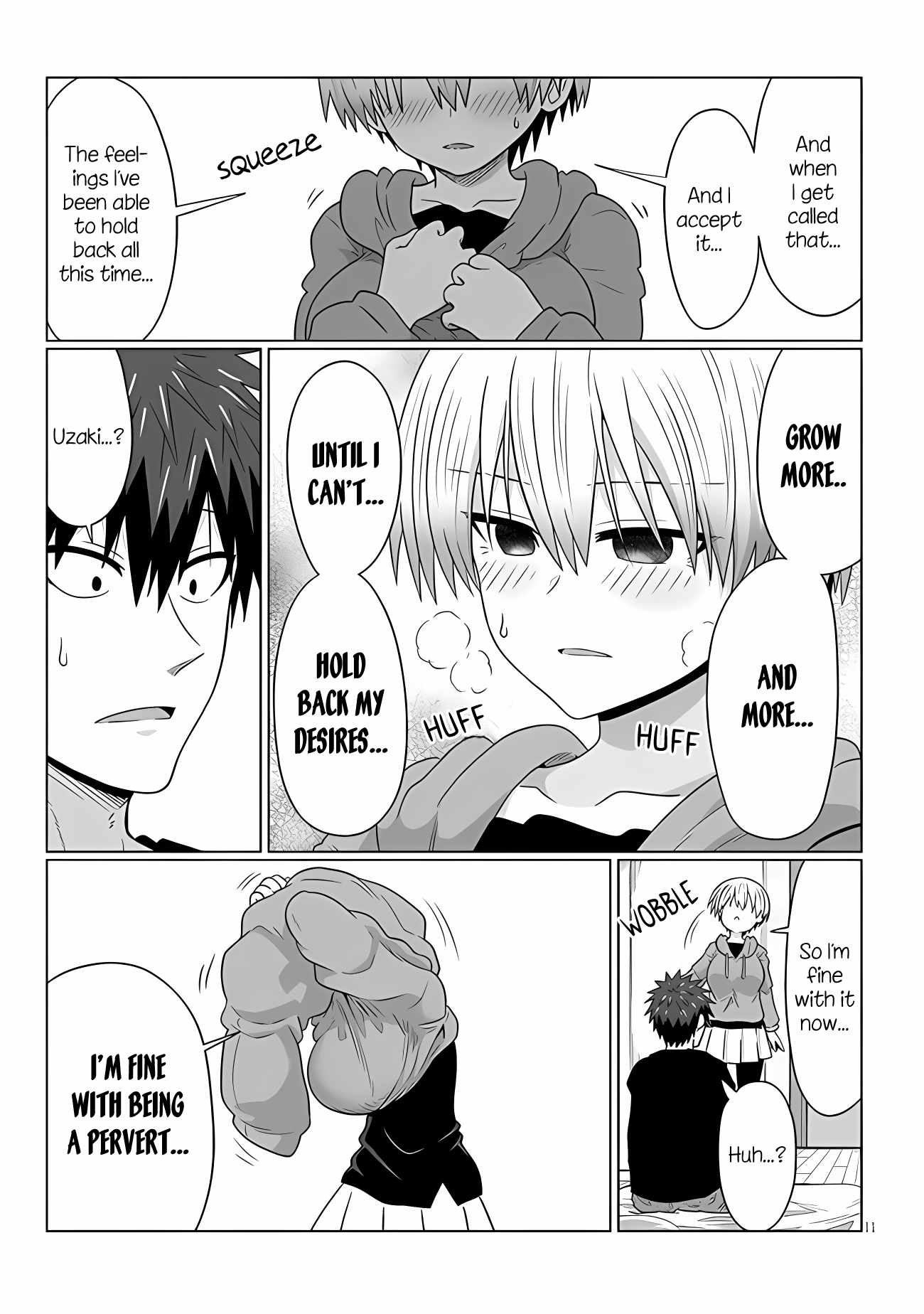 Uzaki-Chan Wa Asobitai! Chapter 105 page 11