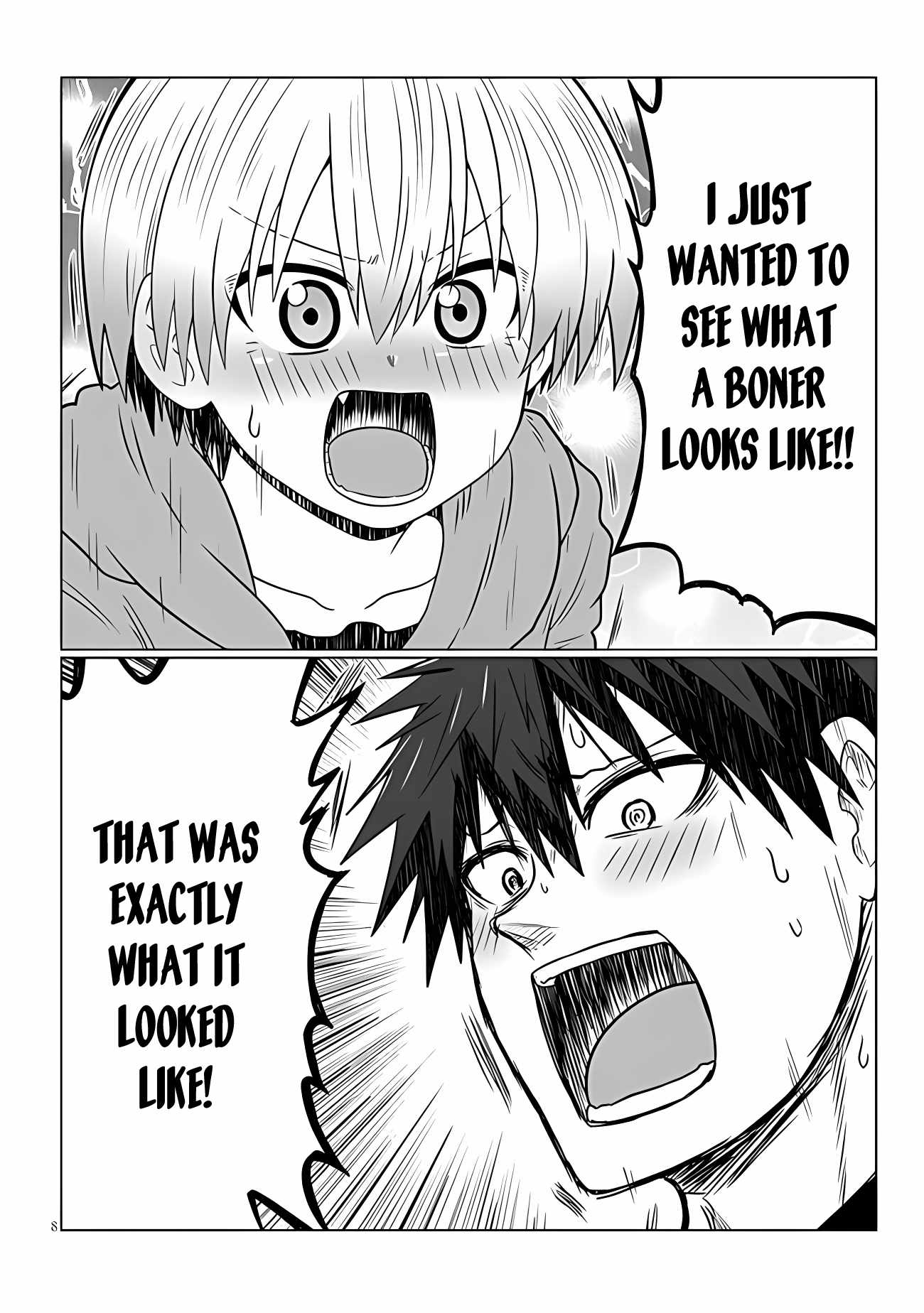 Uzaki-Chan Wa Asobitai! Chapter 105 page 8