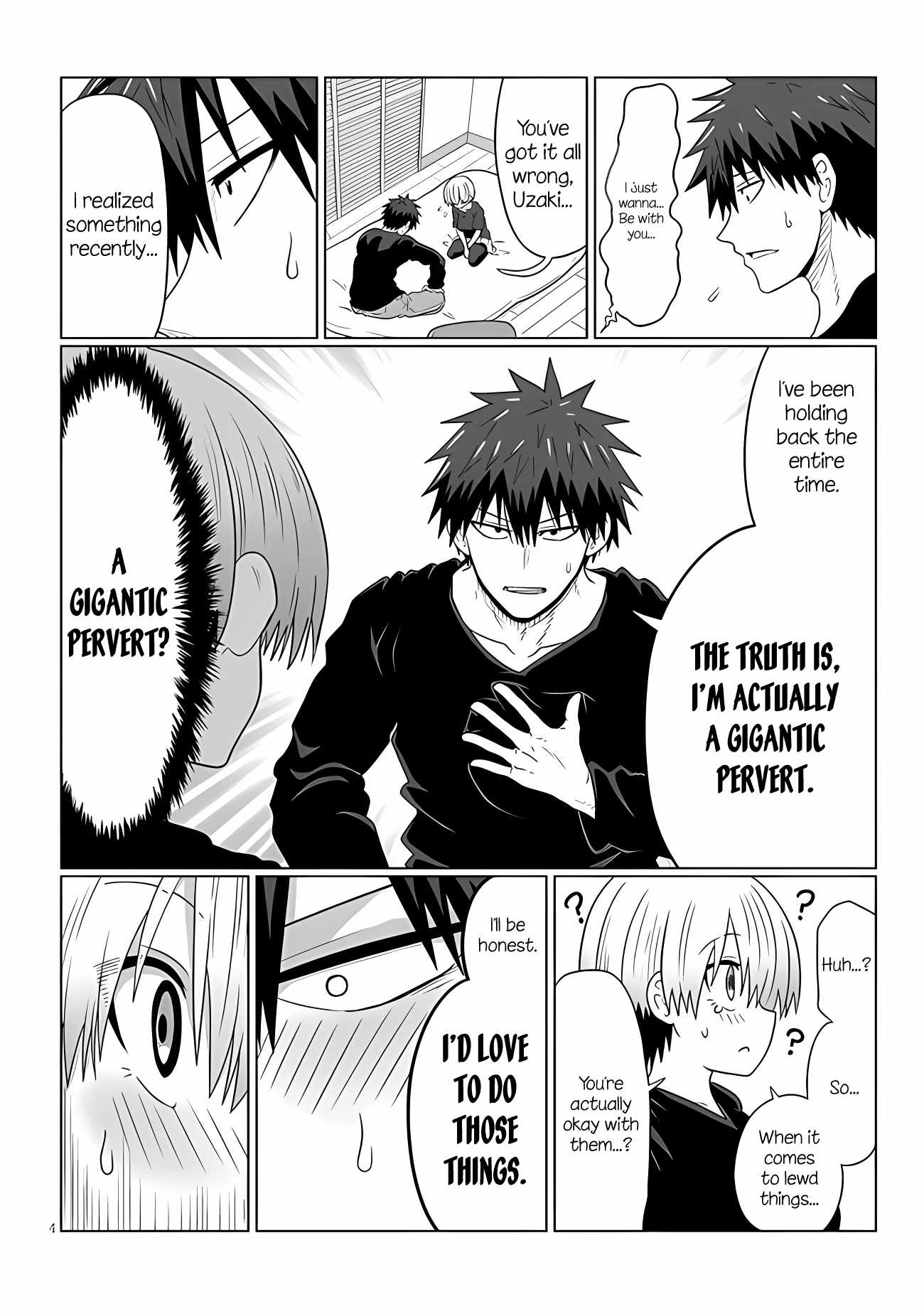 Uzaki-Chan Wa Asobitai! Chapter 106.1 page 4