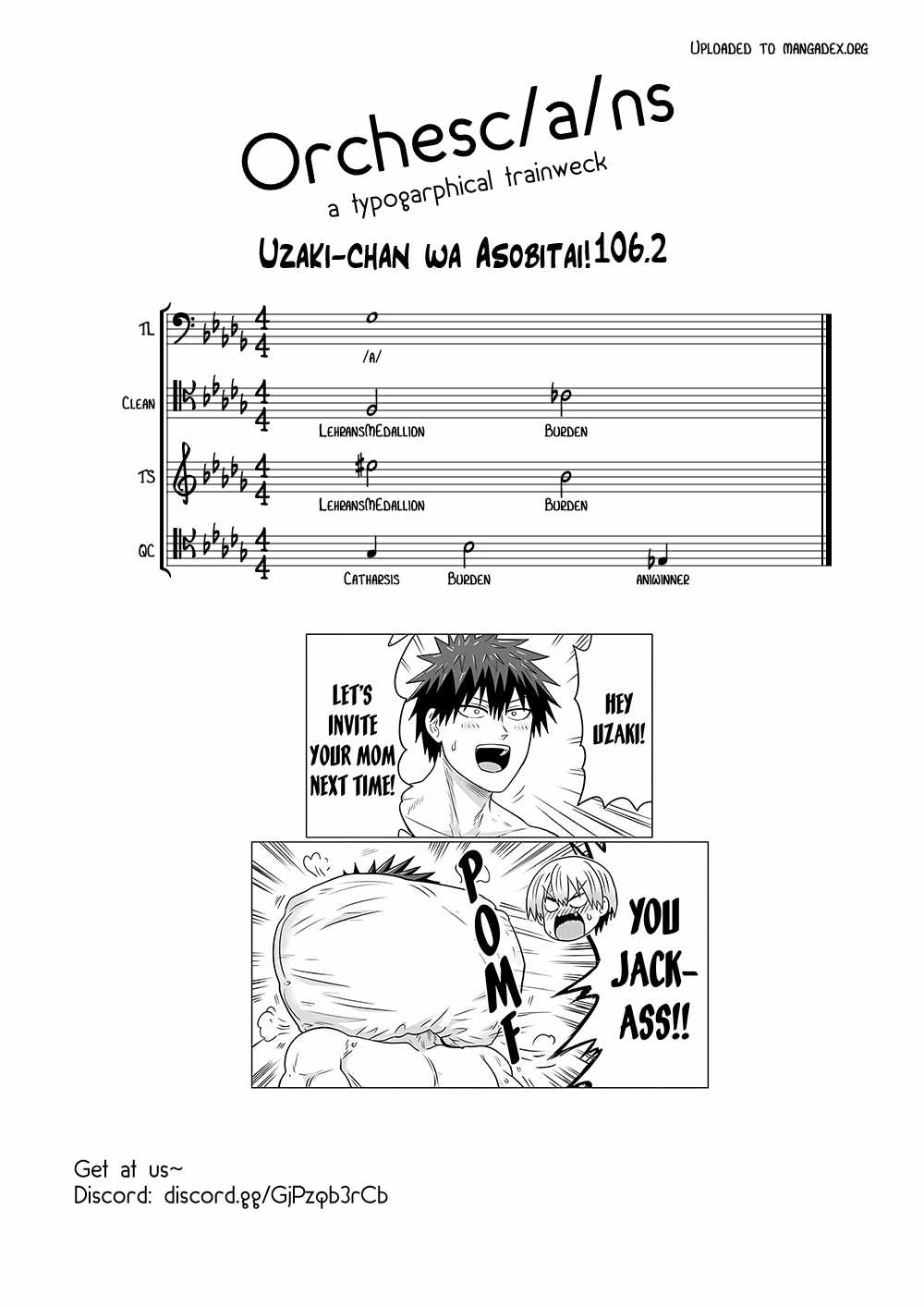 Uzaki-Chan Wa Asobitai! Chapter 106.2 page 9