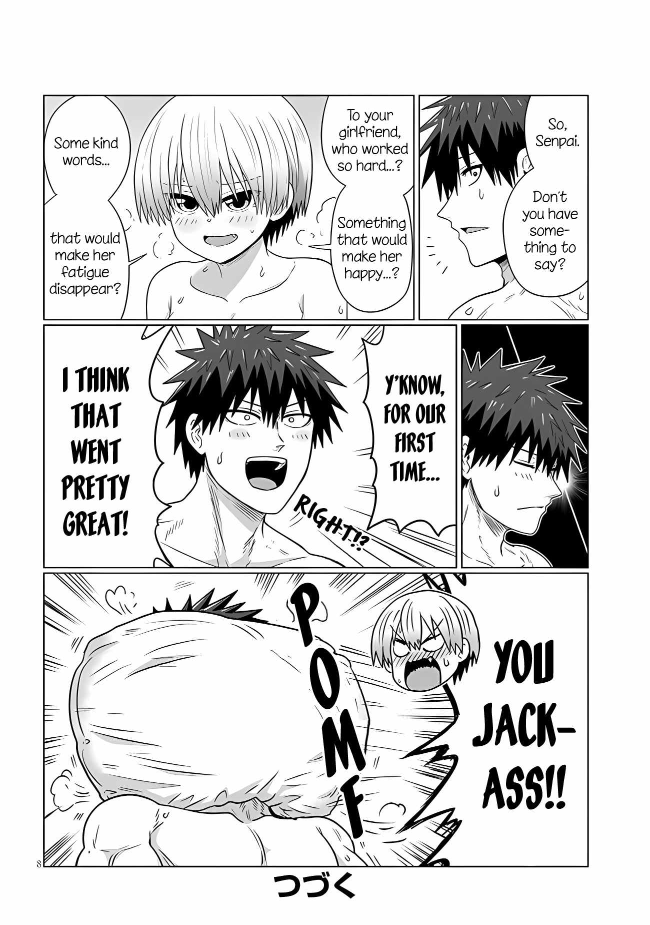 Uzaki-Chan Wa Asobitai! Chapter 106.2 page 8