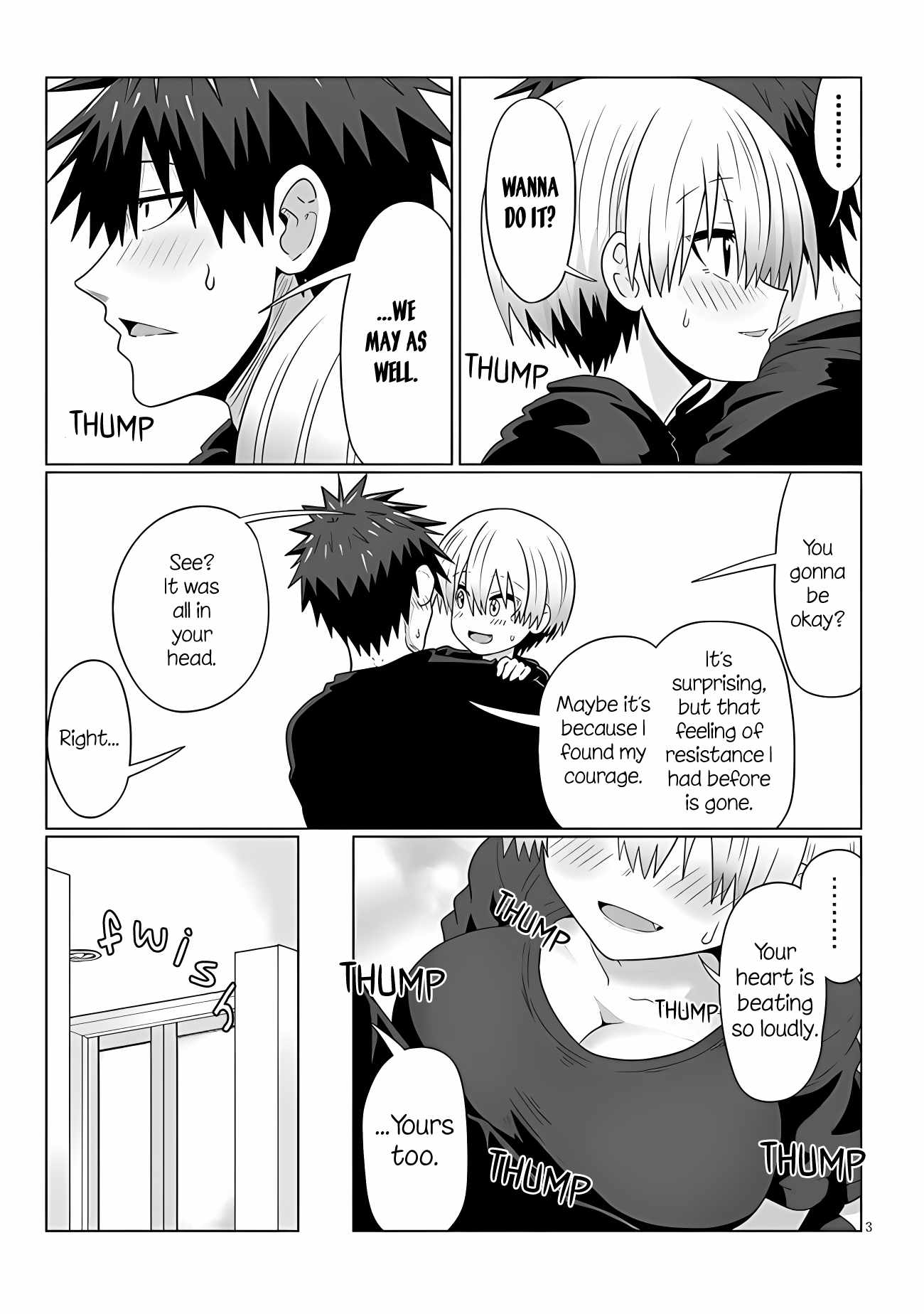 Uzaki-Chan Wa Asobitai! Chapter 106.2 page 3