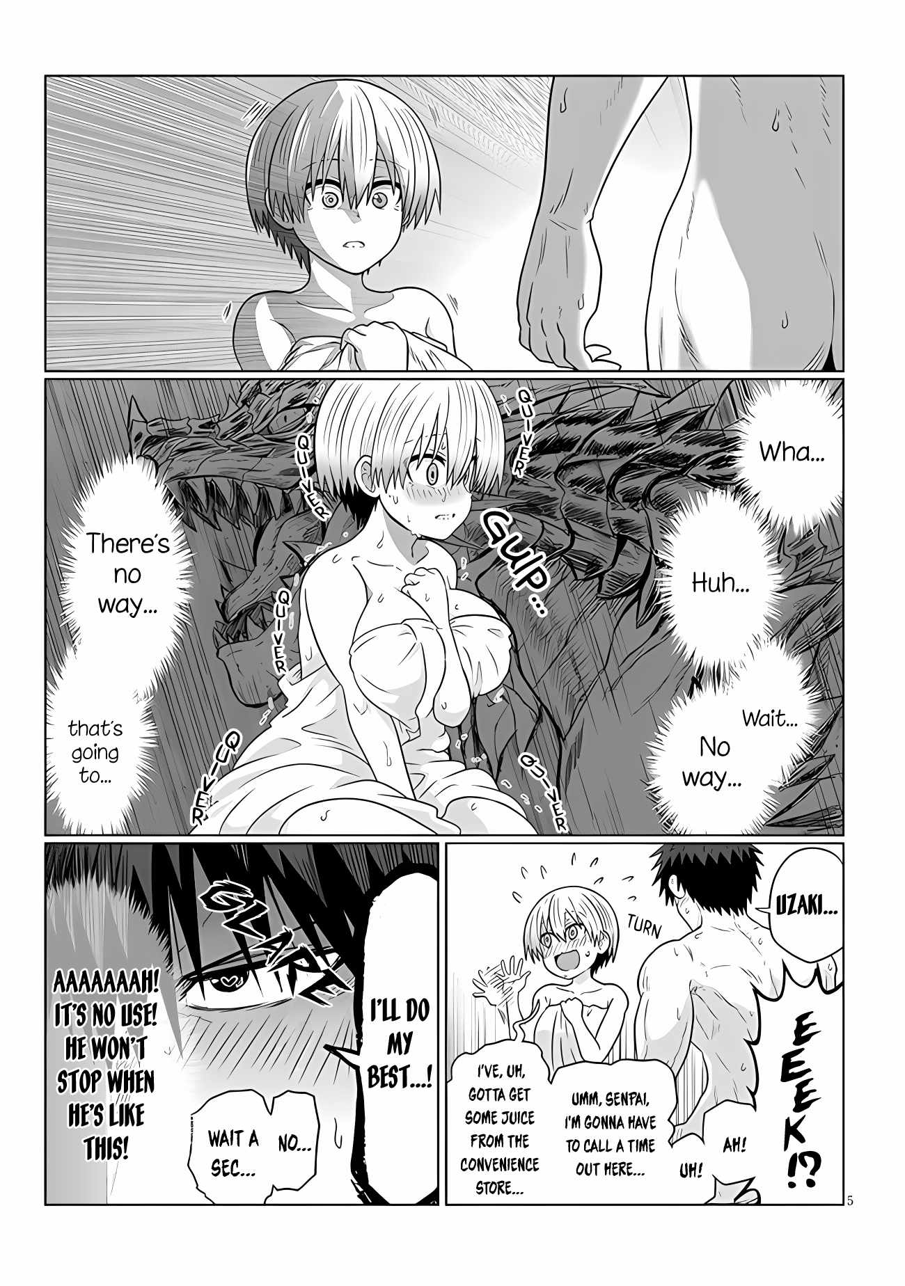 Uzaki-Chan Wa Asobitai! Chapter 106.2 page 5