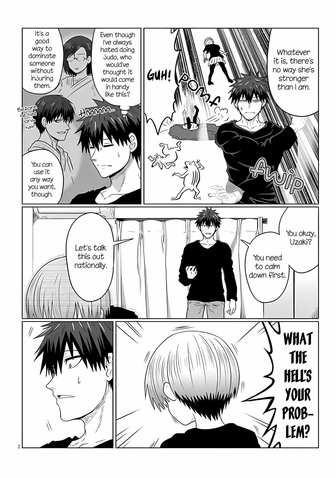Uzaki-Chan Wa Asobitai! Chapter 106.1 page 2