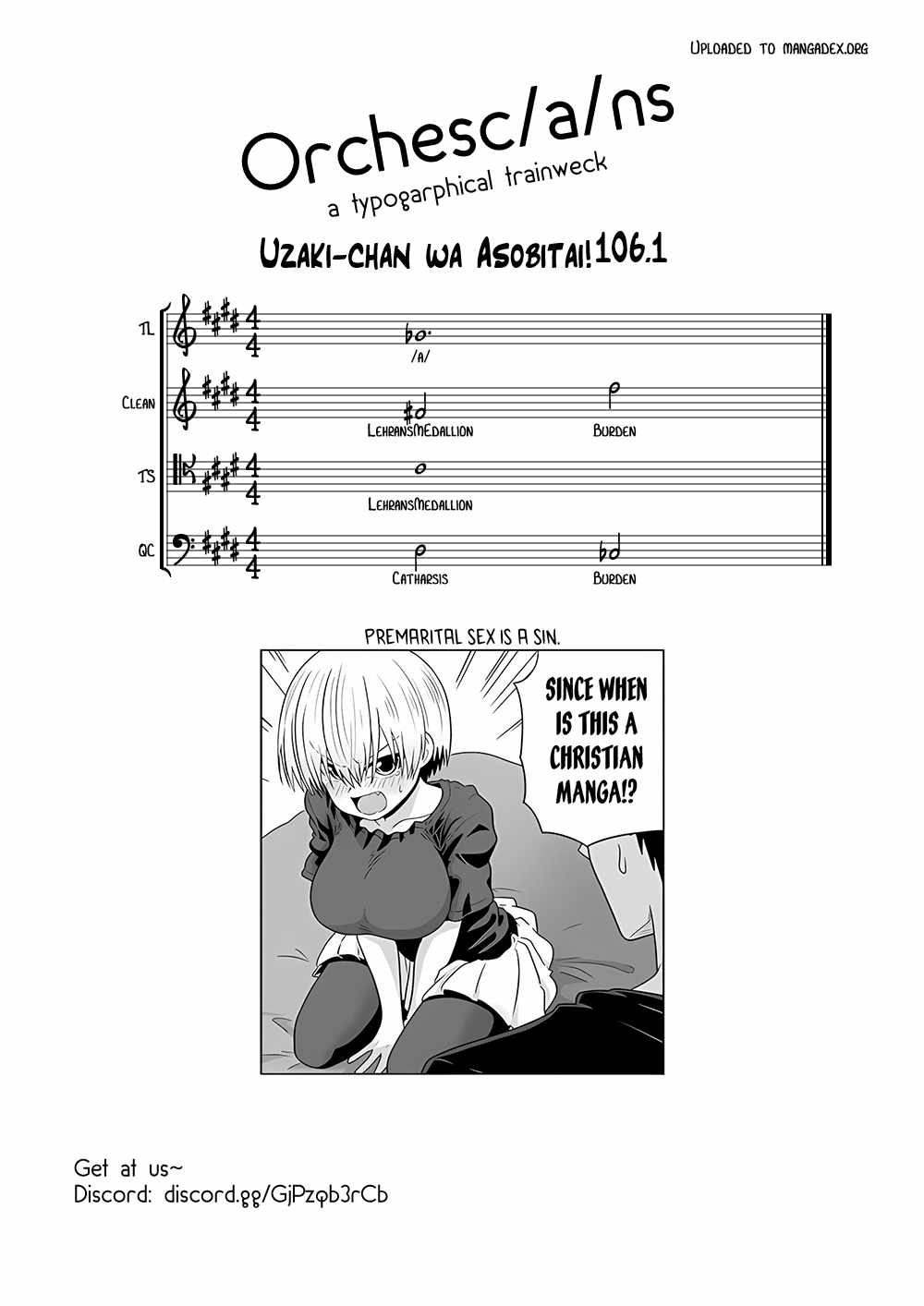 Uzaki-Chan Wa Asobitai! Chapter 106.1 page 9