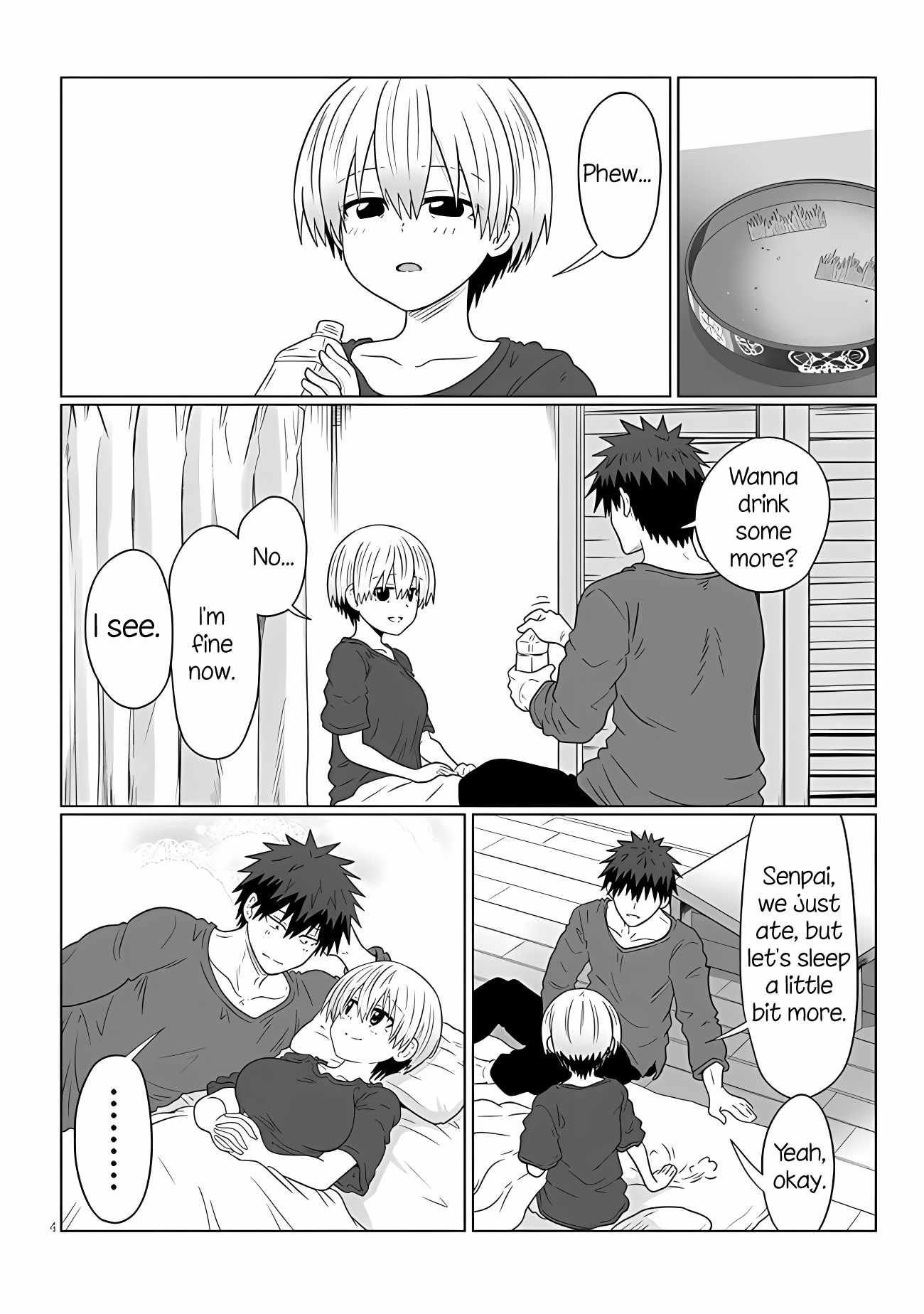 Uzaki-Chan Wa Asobitai! Chapter 107 page 4
