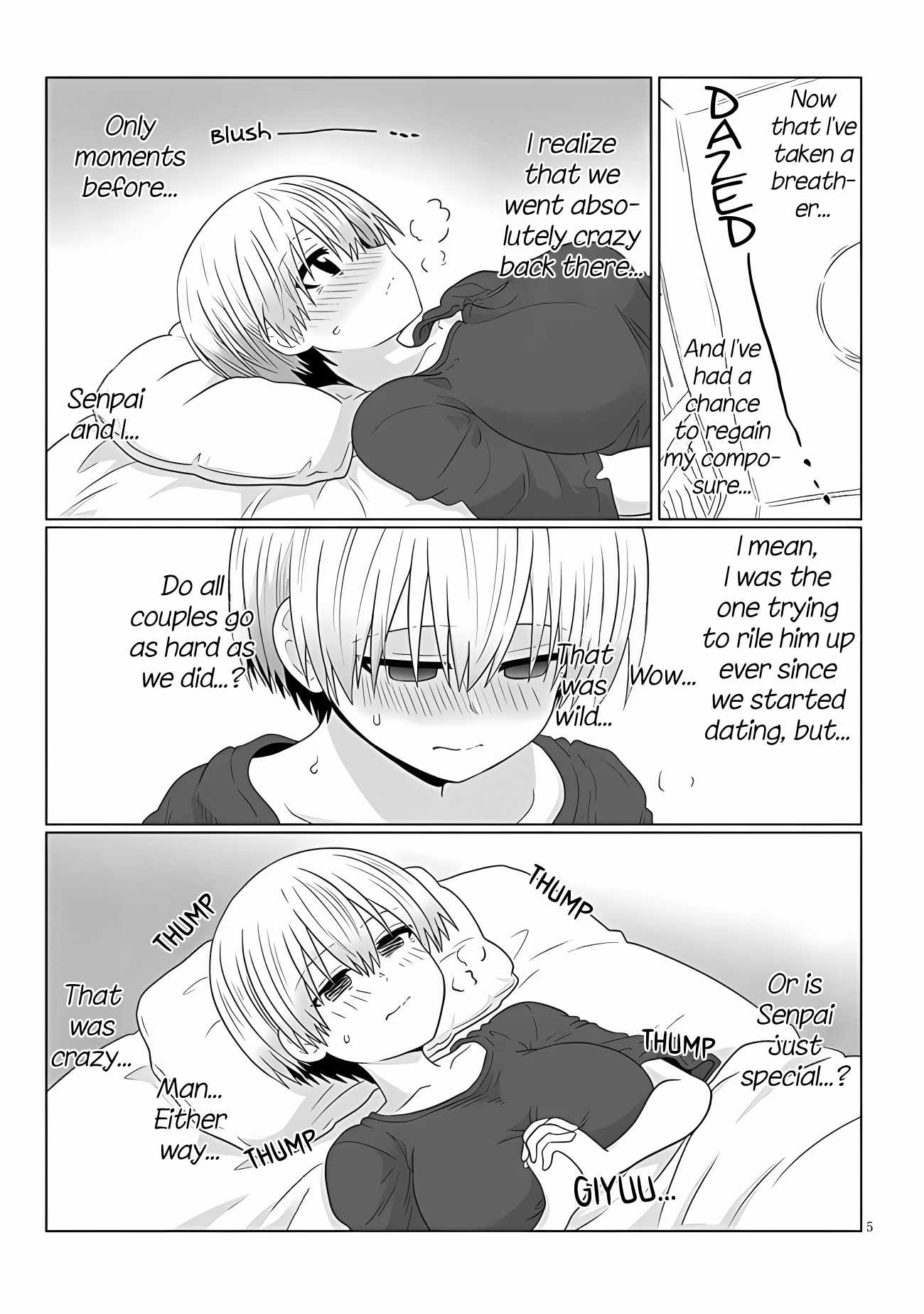 Uzaki-Chan Wa Asobitai! Chapter 107 page 5