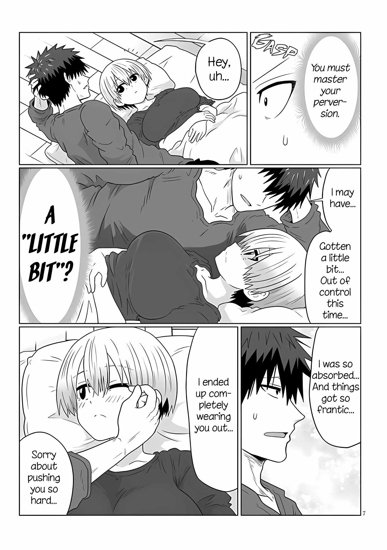 Uzaki-Chan Wa Asobitai! Chapter 107 page 7