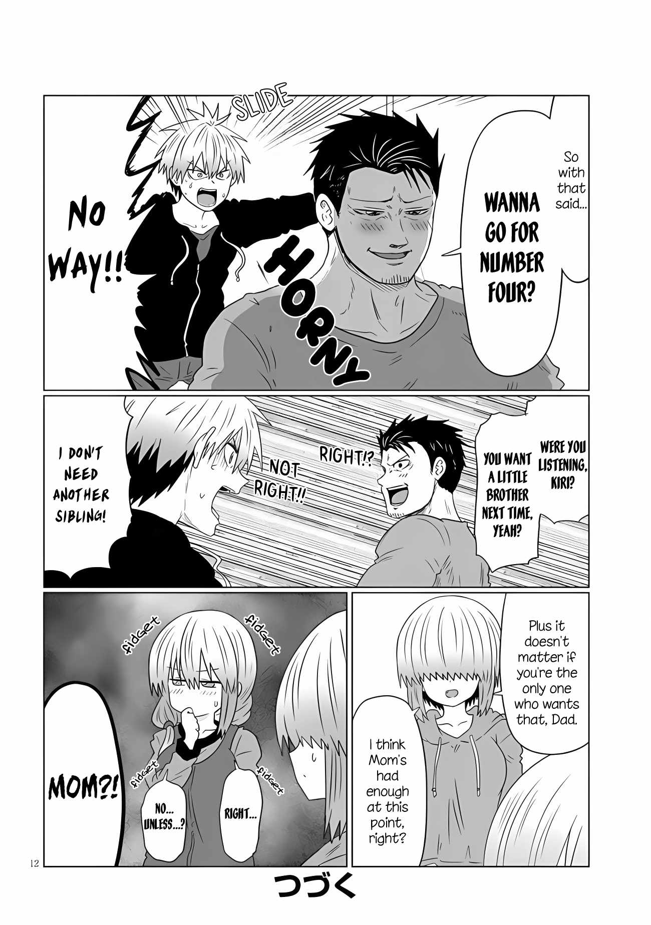 Uzaki-Chan Wa Asobitai! Chapter 108 page 12