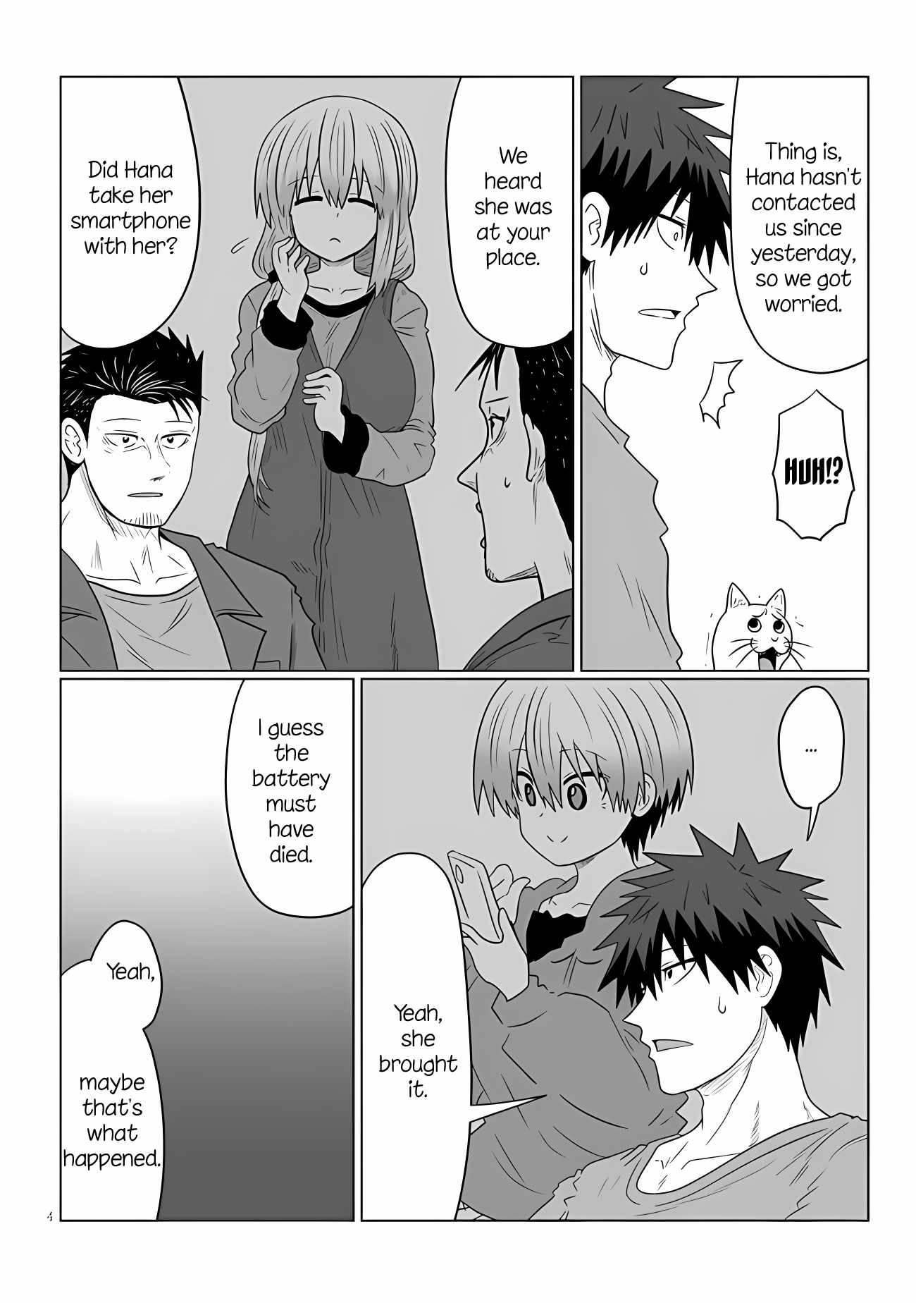 Uzaki-Chan Wa Asobitai! Chapter 108 page 4