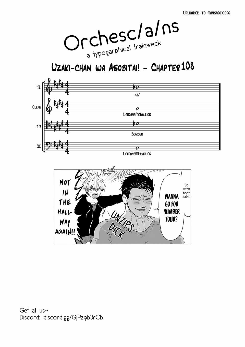 Uzaki-Chan Wa Asobitai! Chapter 108 page 13