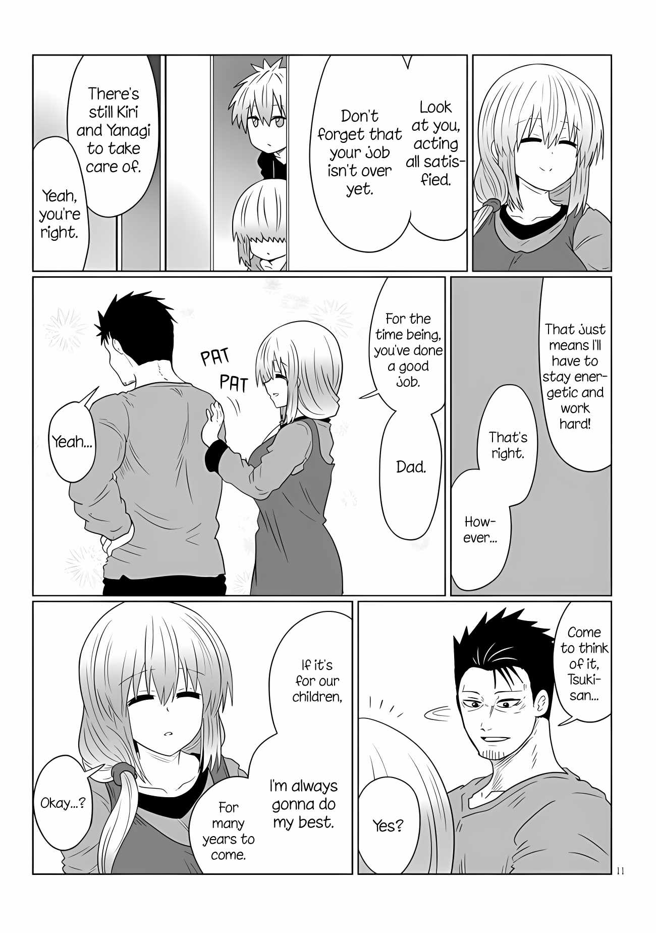 Uzaki-Chan Wa Asobitai! Chapter 108 page 11