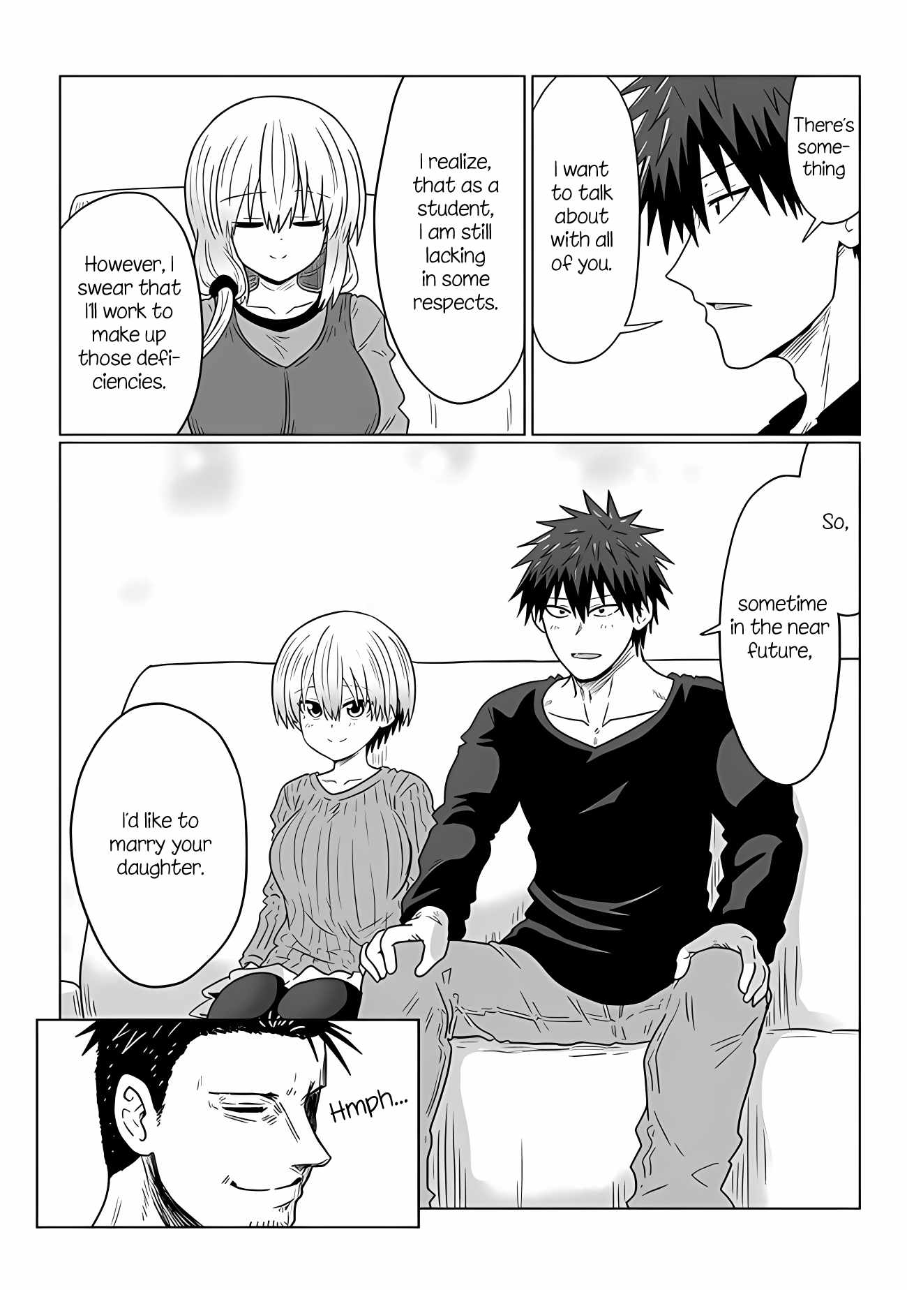 Uzaki-Chan Wa Asobitai! Chapter 109 page 2
