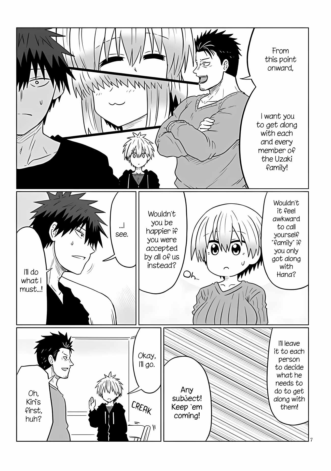 Uzaki-Chan Wa Asobitai! Chapter 109 page 7